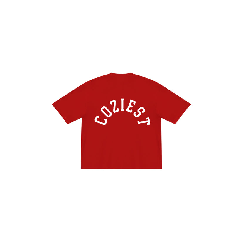“Crown” Tee in Red Colorway