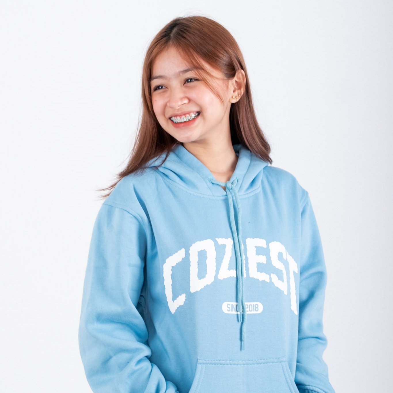 "Sky" in White Colorway