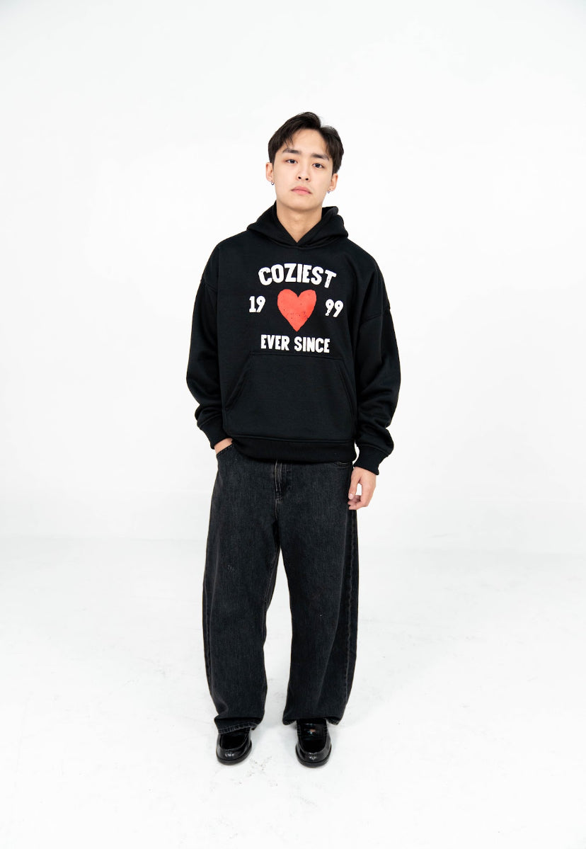 "1999" Hoodie in Black Colorway