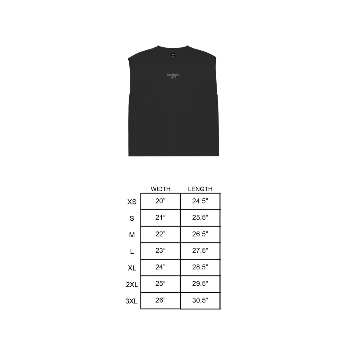 "Running Division" Muscle Tee in Dark Gray