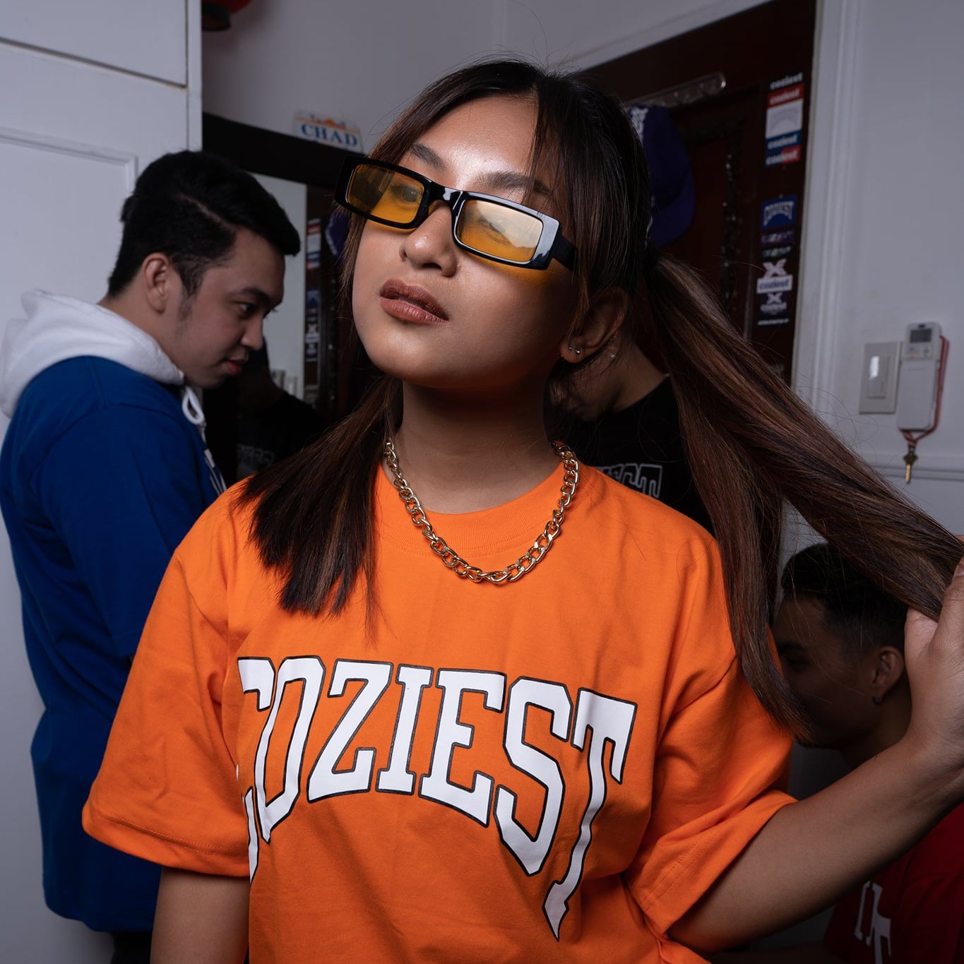 Varsity Arc in Orange Colorway