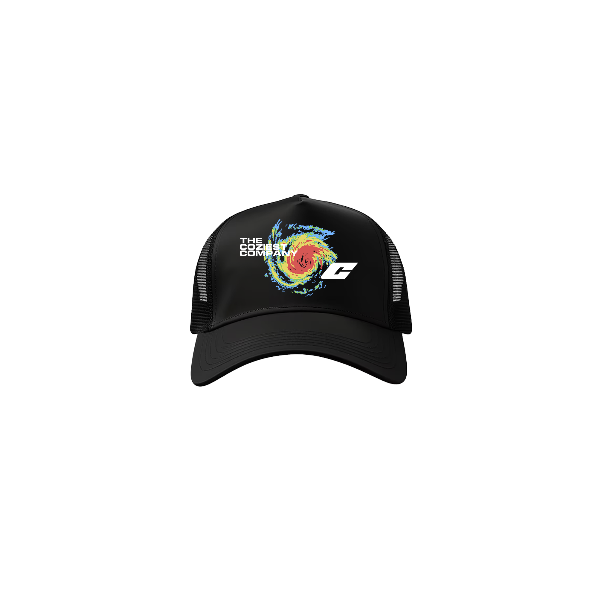 "Storm" Cap in Black Colorway