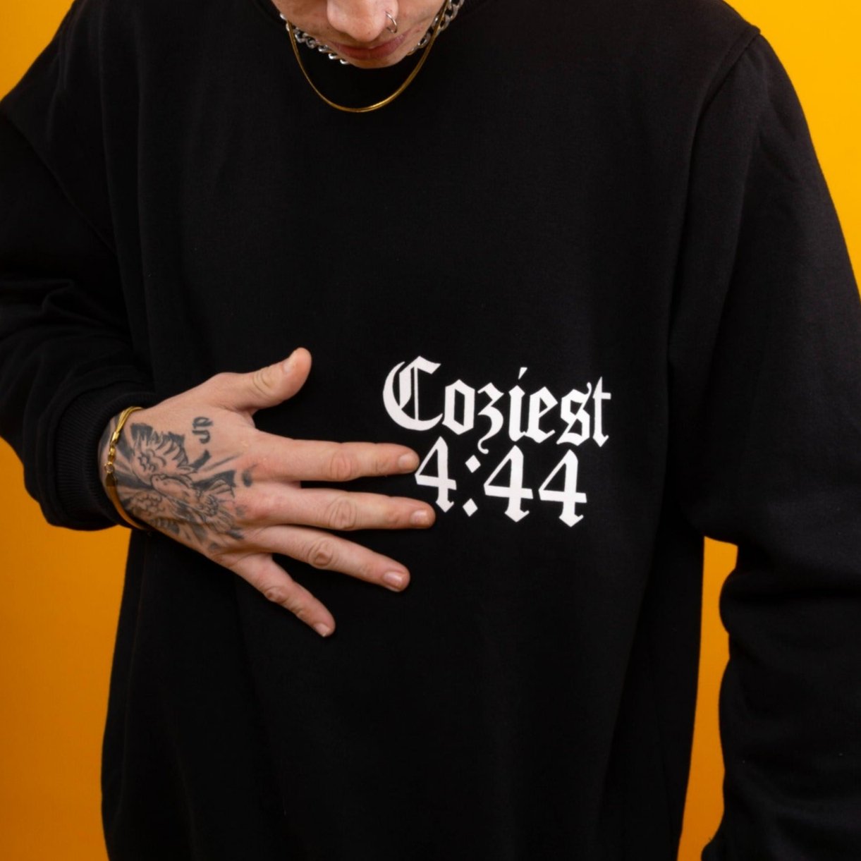 “Freya” Pullover in Black Colorway