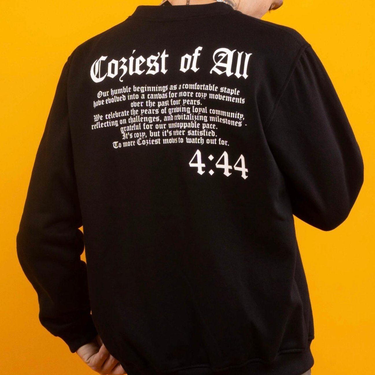 “Freya” Pullover in Black Colorway