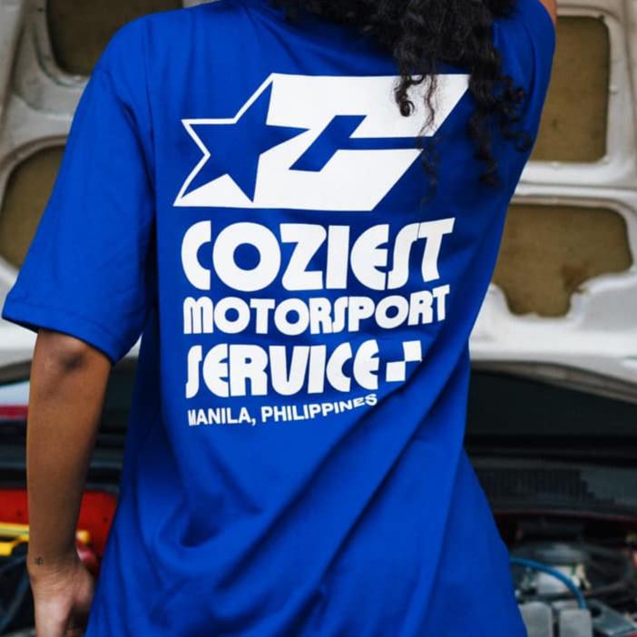 Nagoya" Tee in Blue Colorway