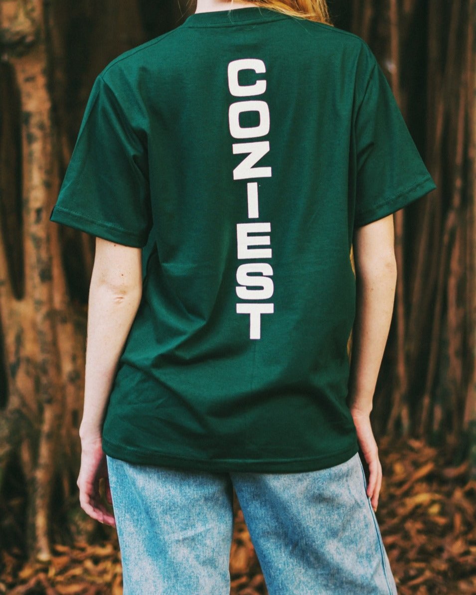 “CVC” Tee in Moss Green Colorway