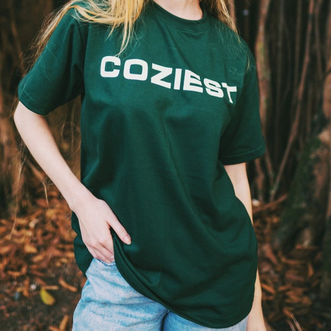 “CVC” Tee in Moss Green Colorway