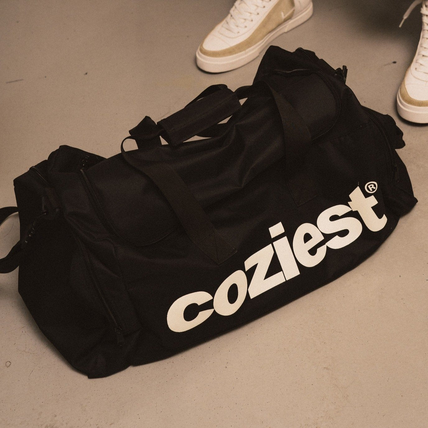 "Basketball Diaries" Duffel Bag in Black Colorway
