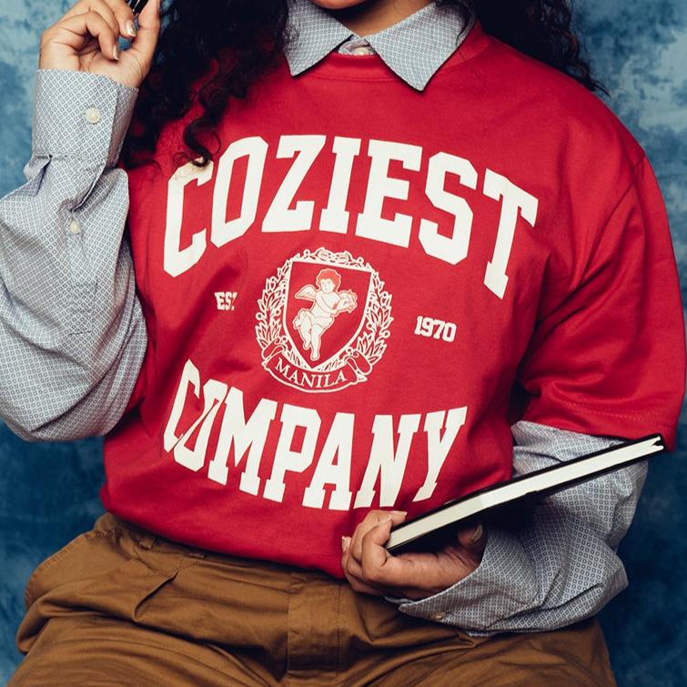 "Alma Mater" Tee in Red Colorway