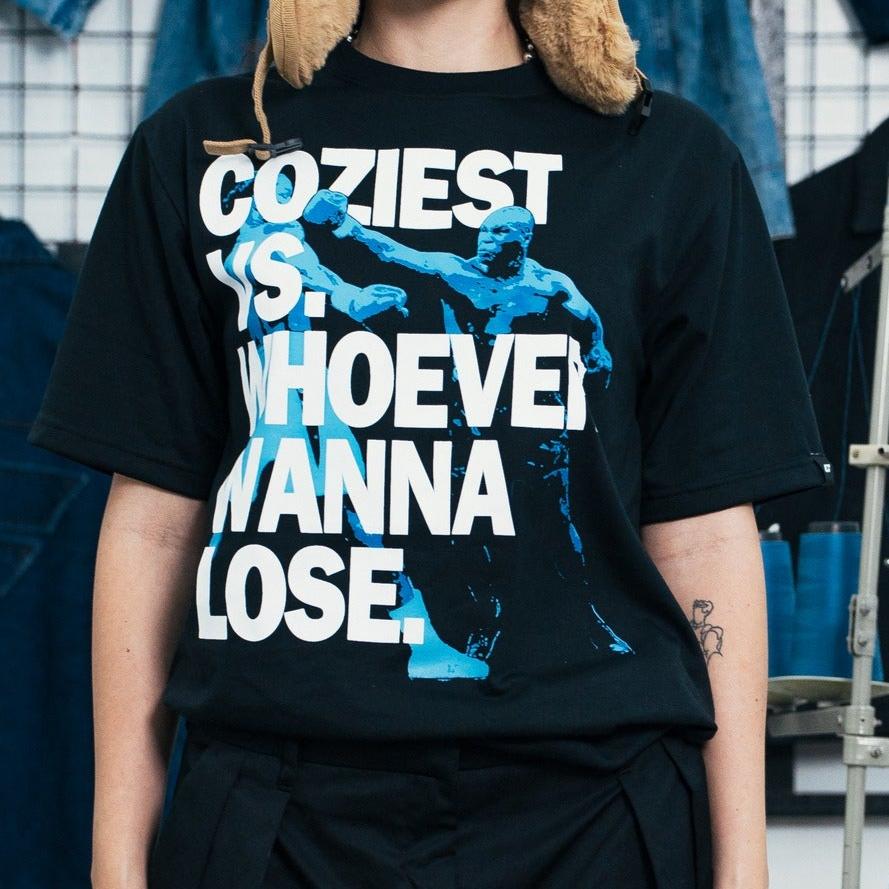 "Tyson" Tee in Black Colorway