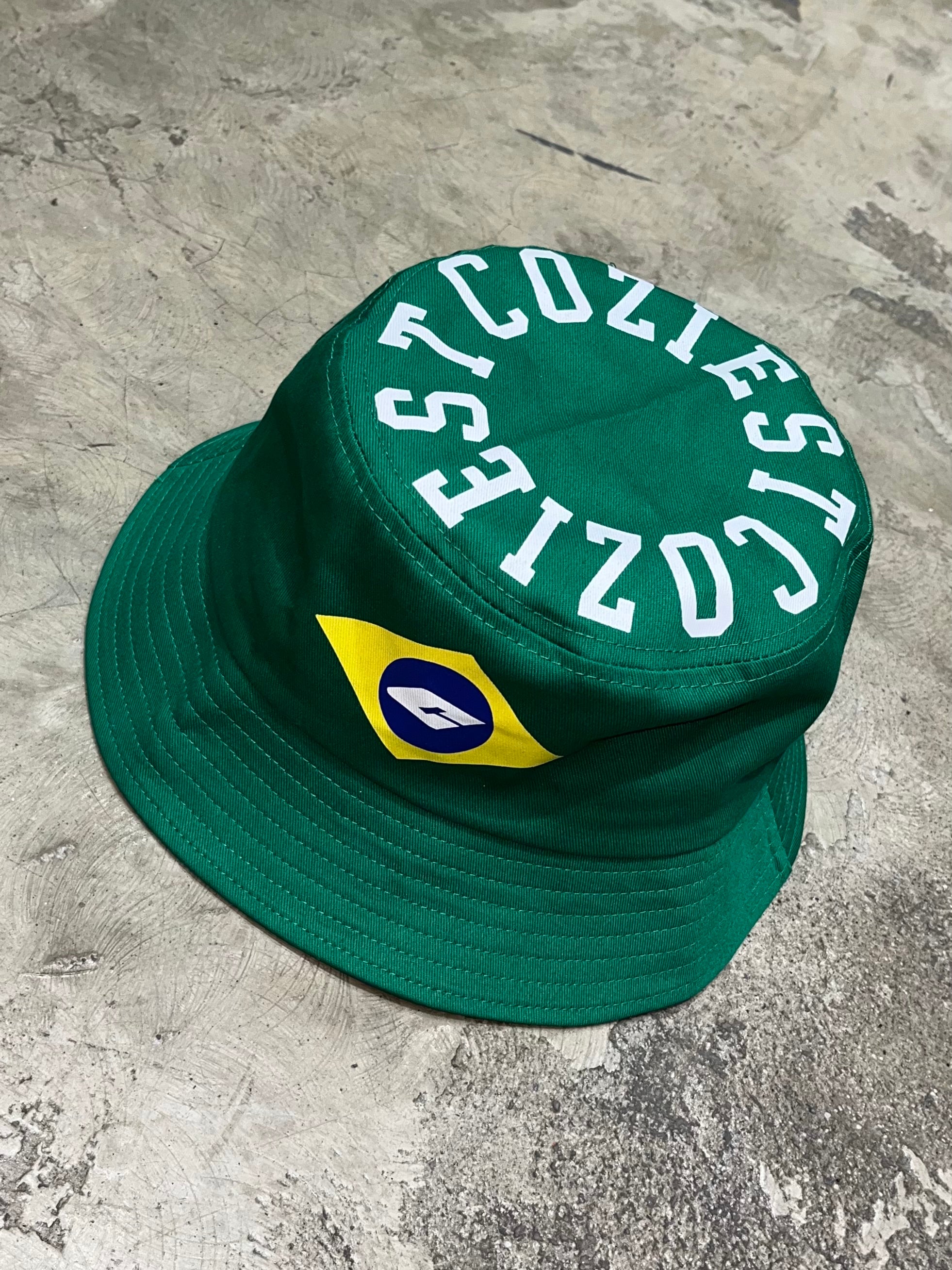 "Summer Waway" Bucket Hat in Green Colorway