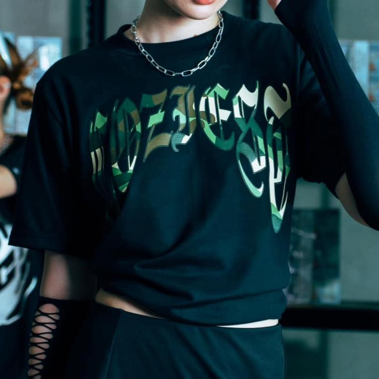 "Arc Camo" Tee in Black Colorway