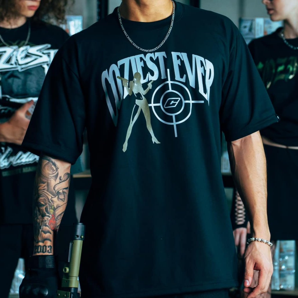 "Ever" Tee in Black Colorway