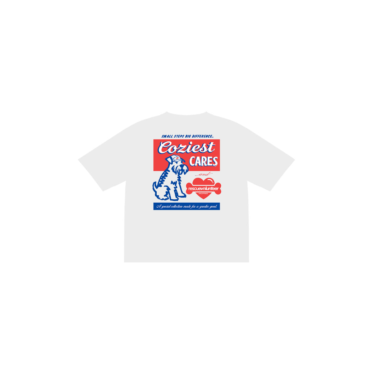 “Rescue" Shirt in White
