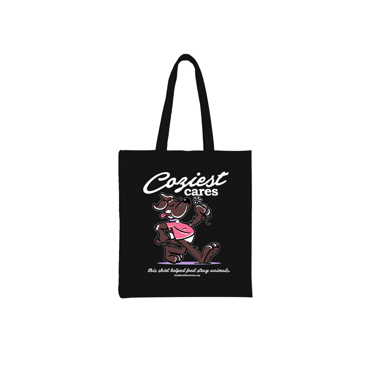 “Rescue" Tote Bag in Black
