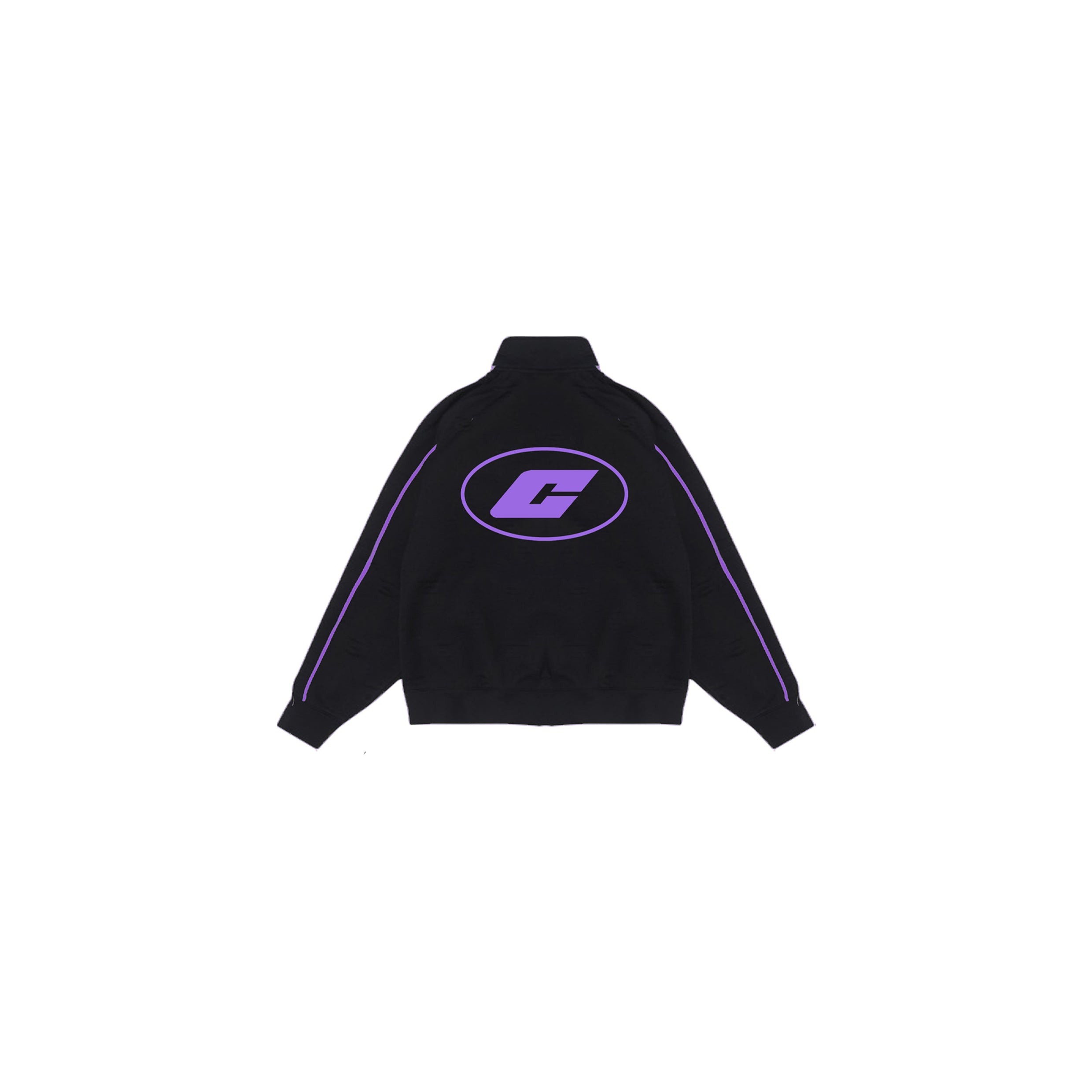 "777" Tracksuit Jacket in Black Colorway