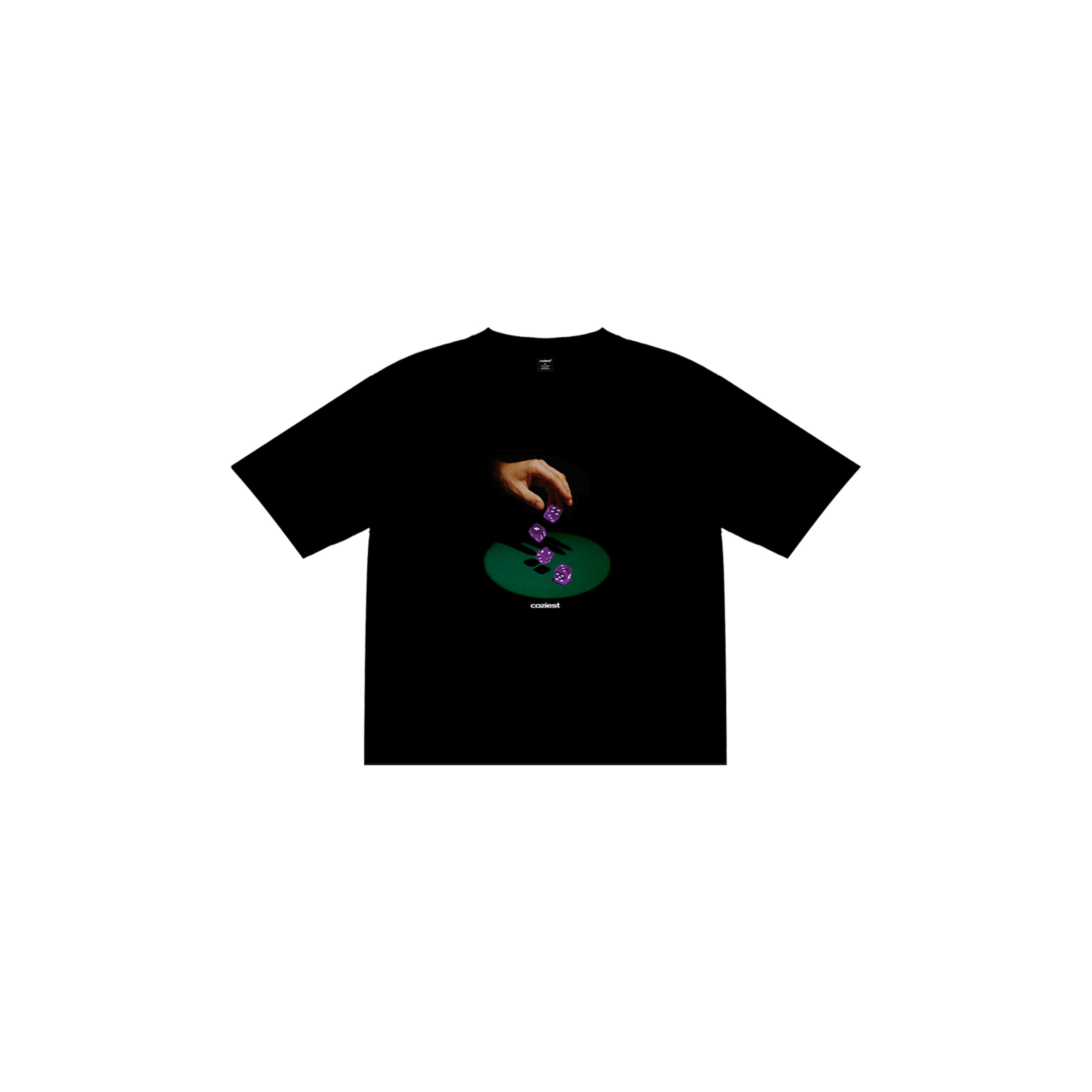 "Dice" Tee in Black Colorway
