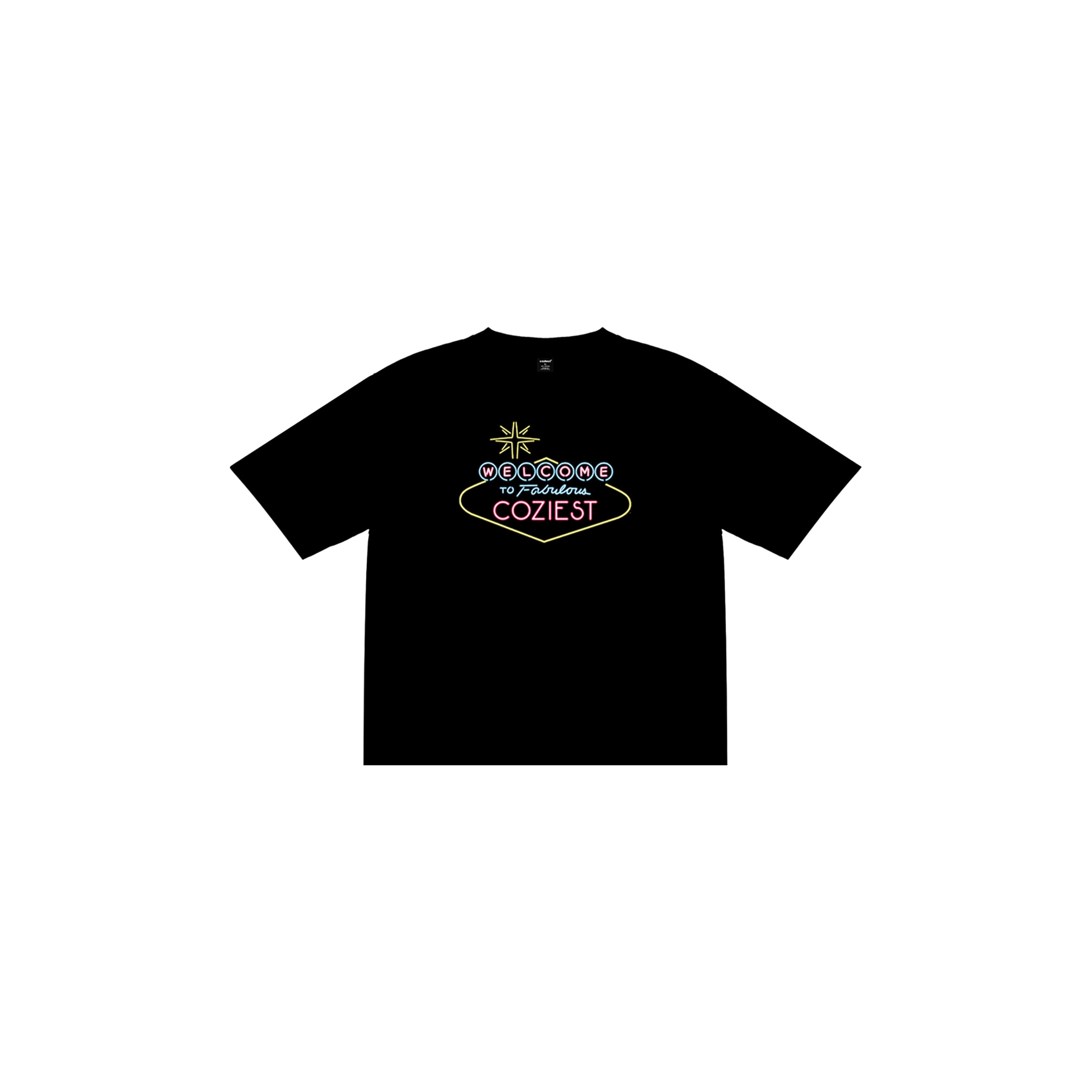 "Neon Lights" Tee in Black Colorway