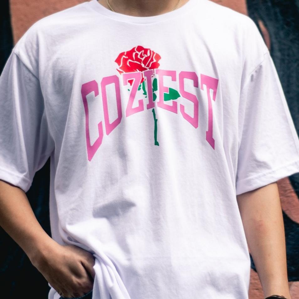 "VAWM" Tee in White Colorway