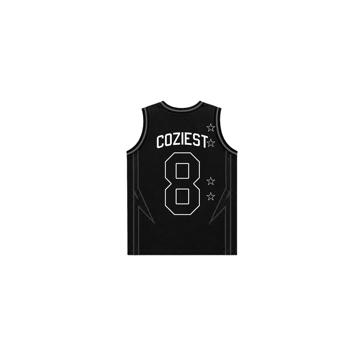 "Cozieight" Jersey in Black
