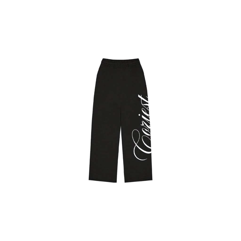 “Script” Sweatpants in Black Colorway