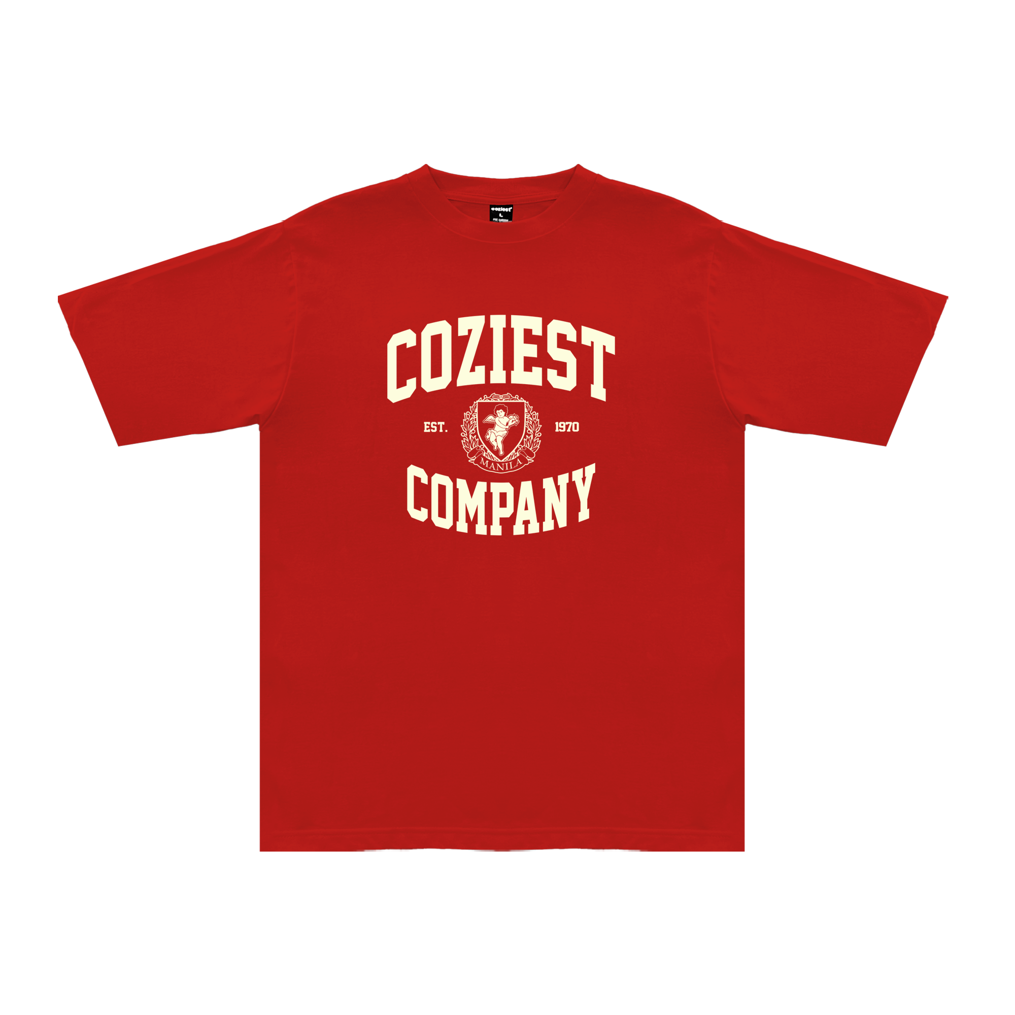 "Alma Mater" Tee in Red Colorway