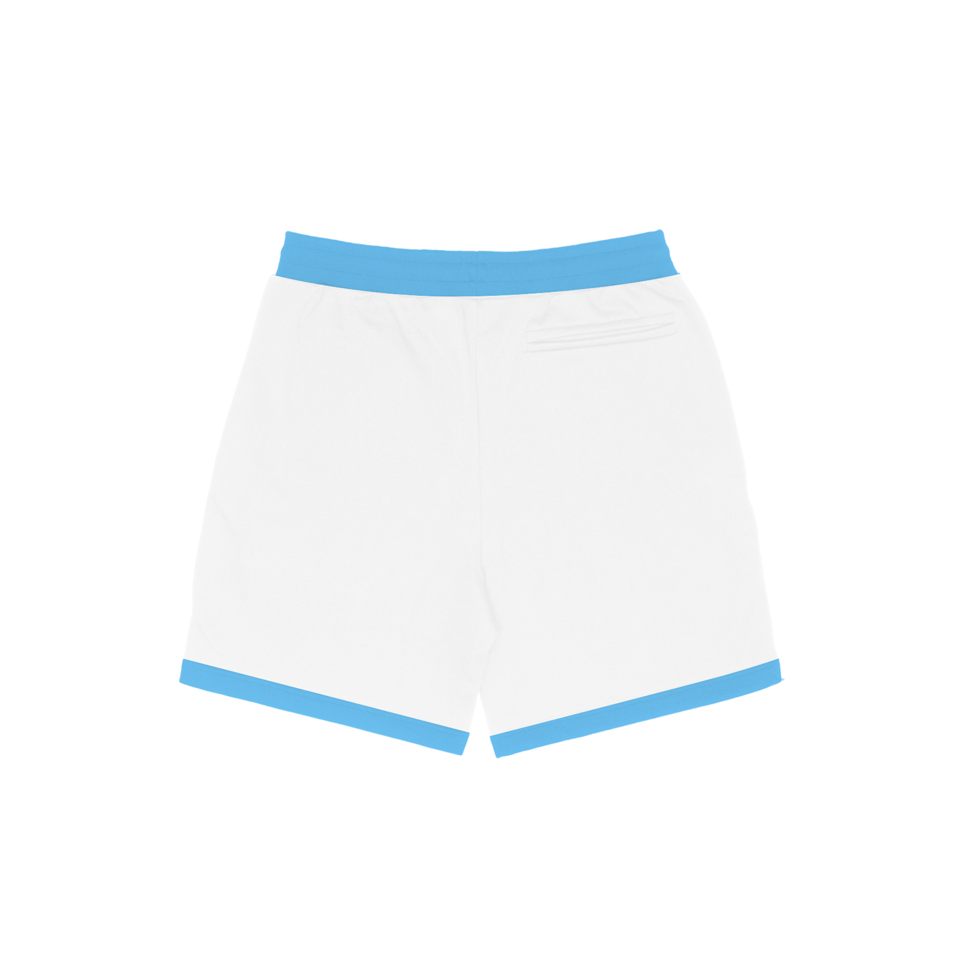 "Home Run" Mesh Shorts in White Colorway