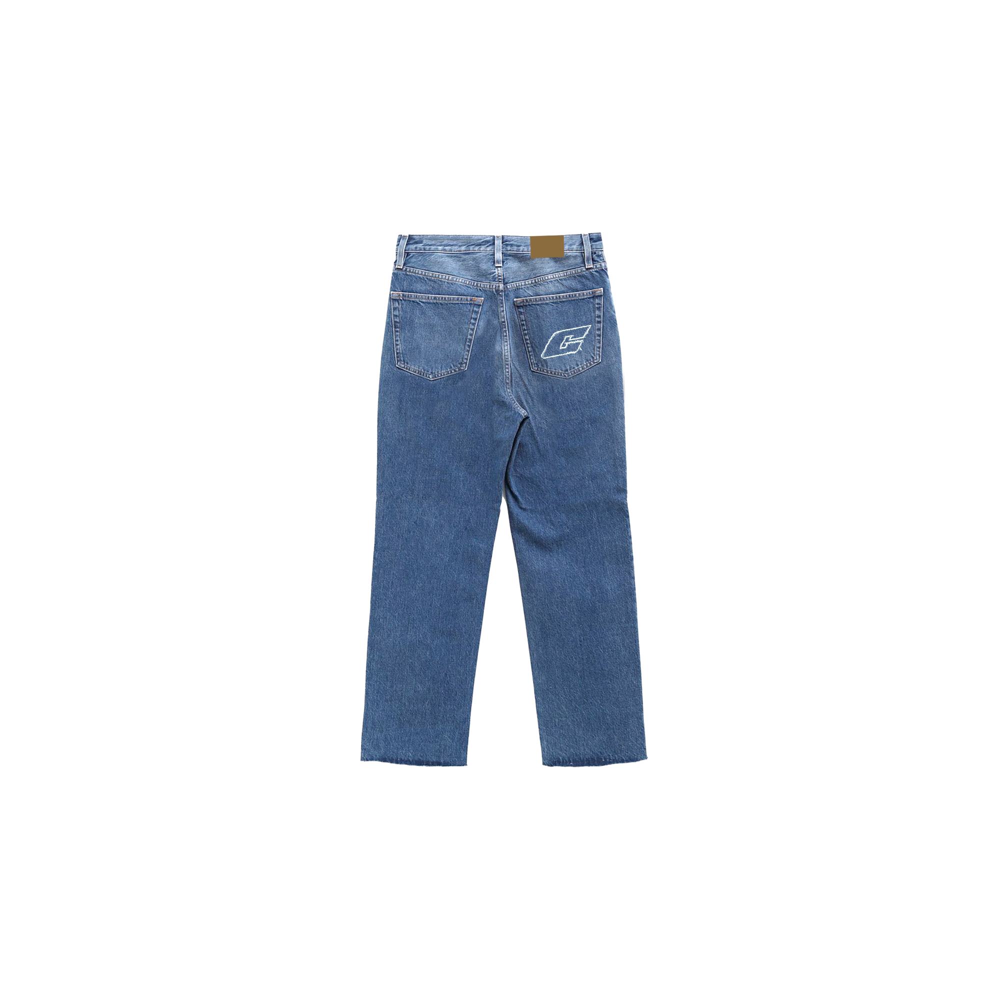 "The Fifth" Denim Pants in Light Blue Colorway