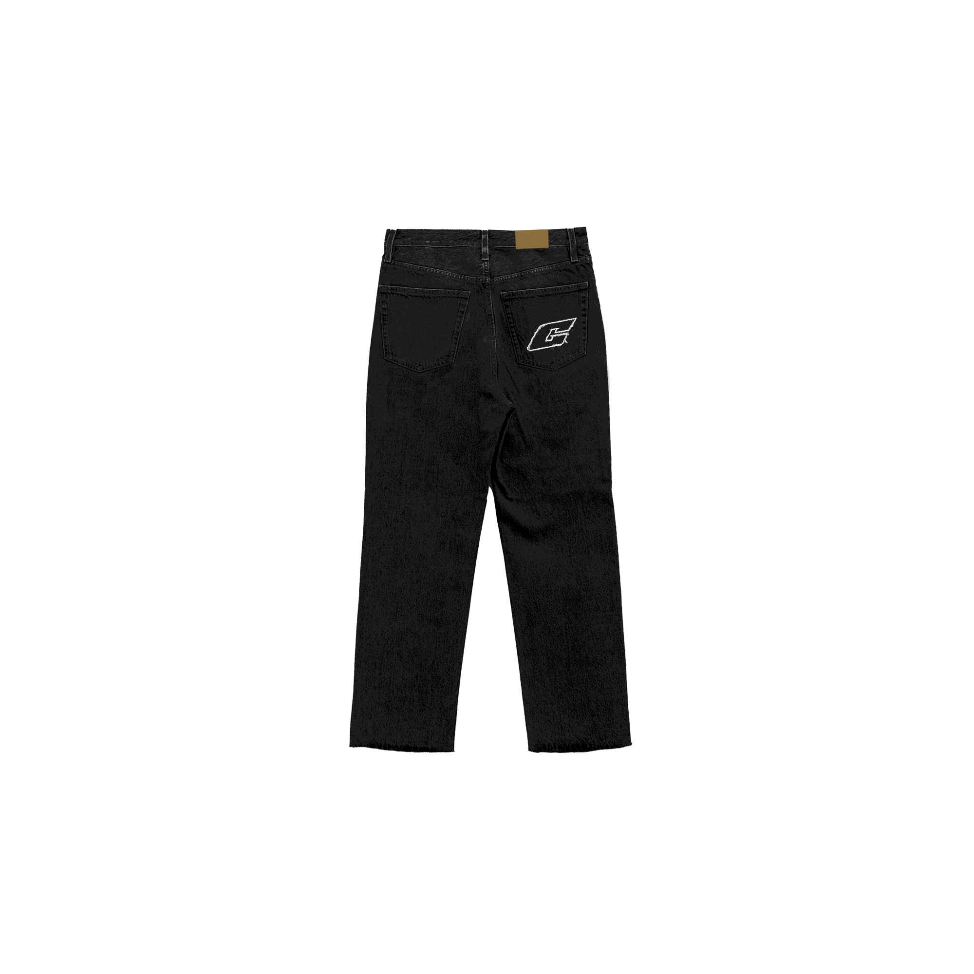 "The Fifth" Denim Pants in Black Colorway