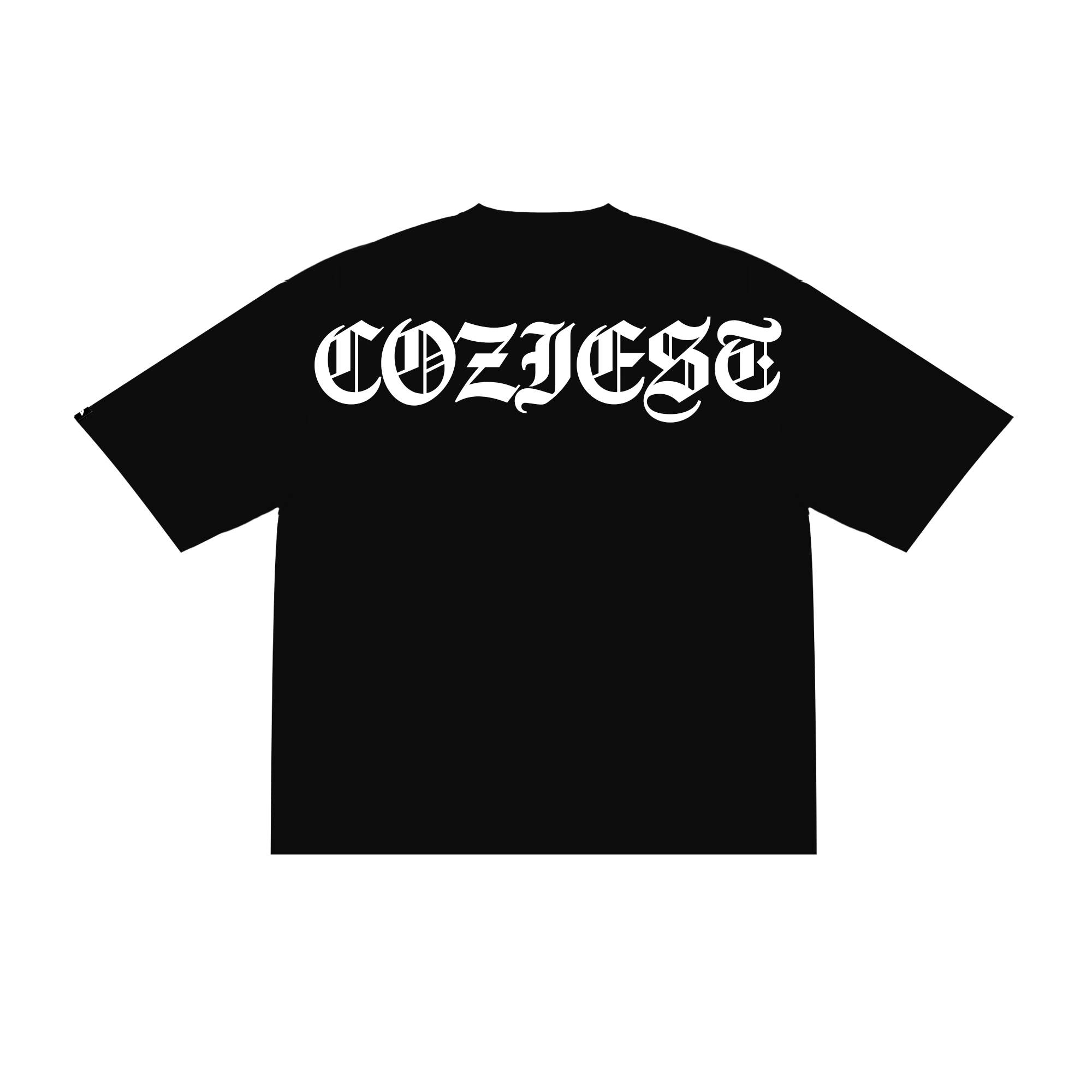 "OE" Tee in Black Colorway