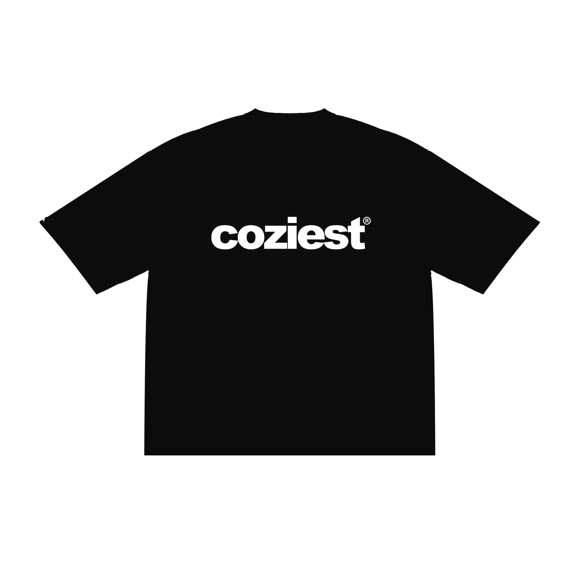 "Classic" Logo Cropped Tee in Black Colorway