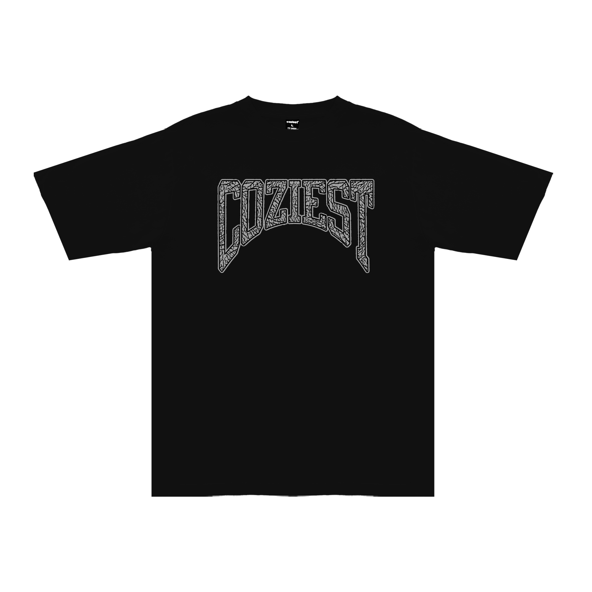 "Arc Cement" Tee in Black Colorway