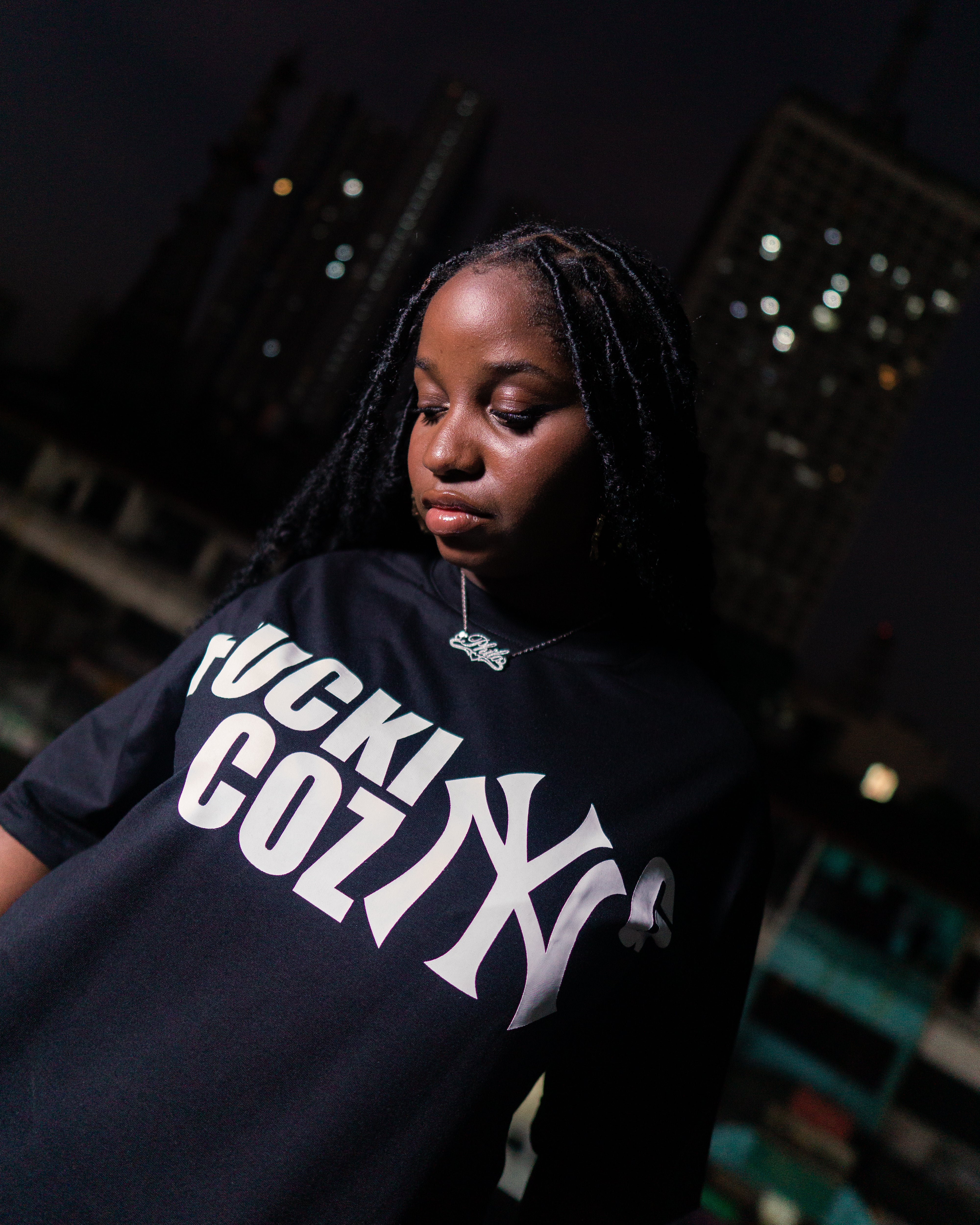 "Yankee" Tee in Black Colorway