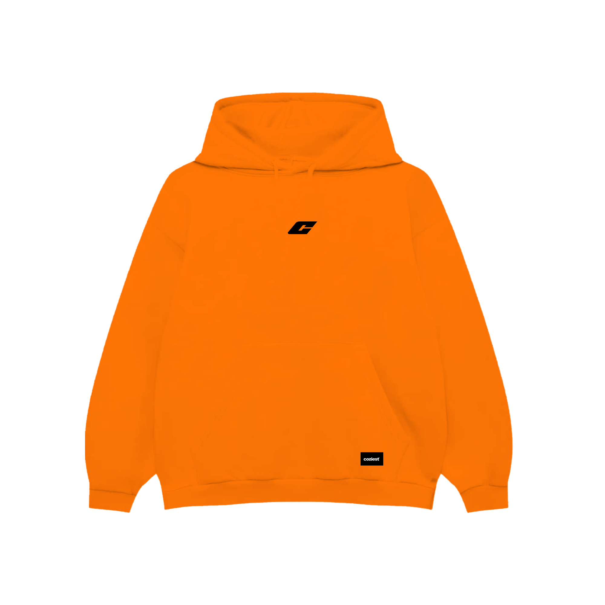 "Cozy Movements V.1" Hoodie in Orange Colorway