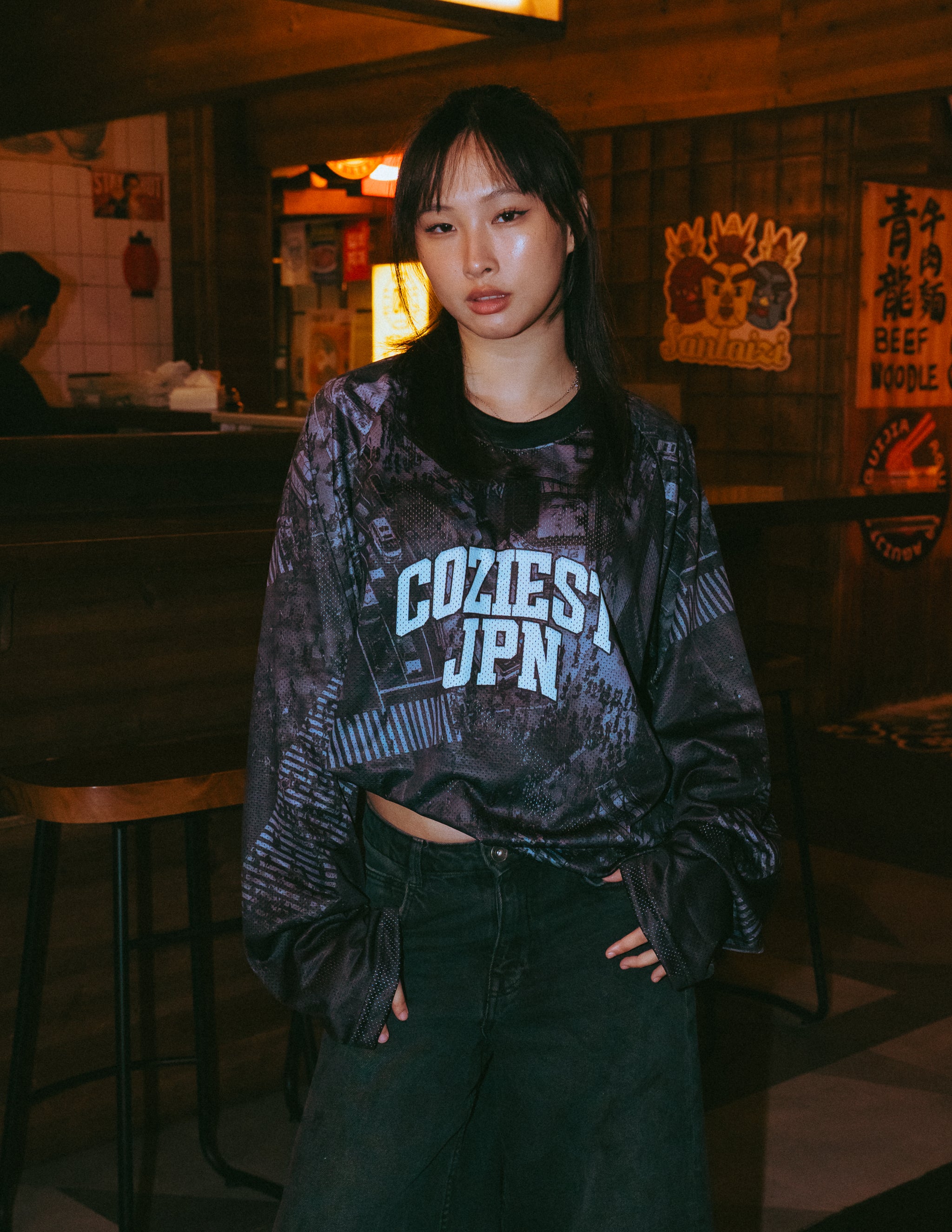 “Shibuya” Longsleeve in Black