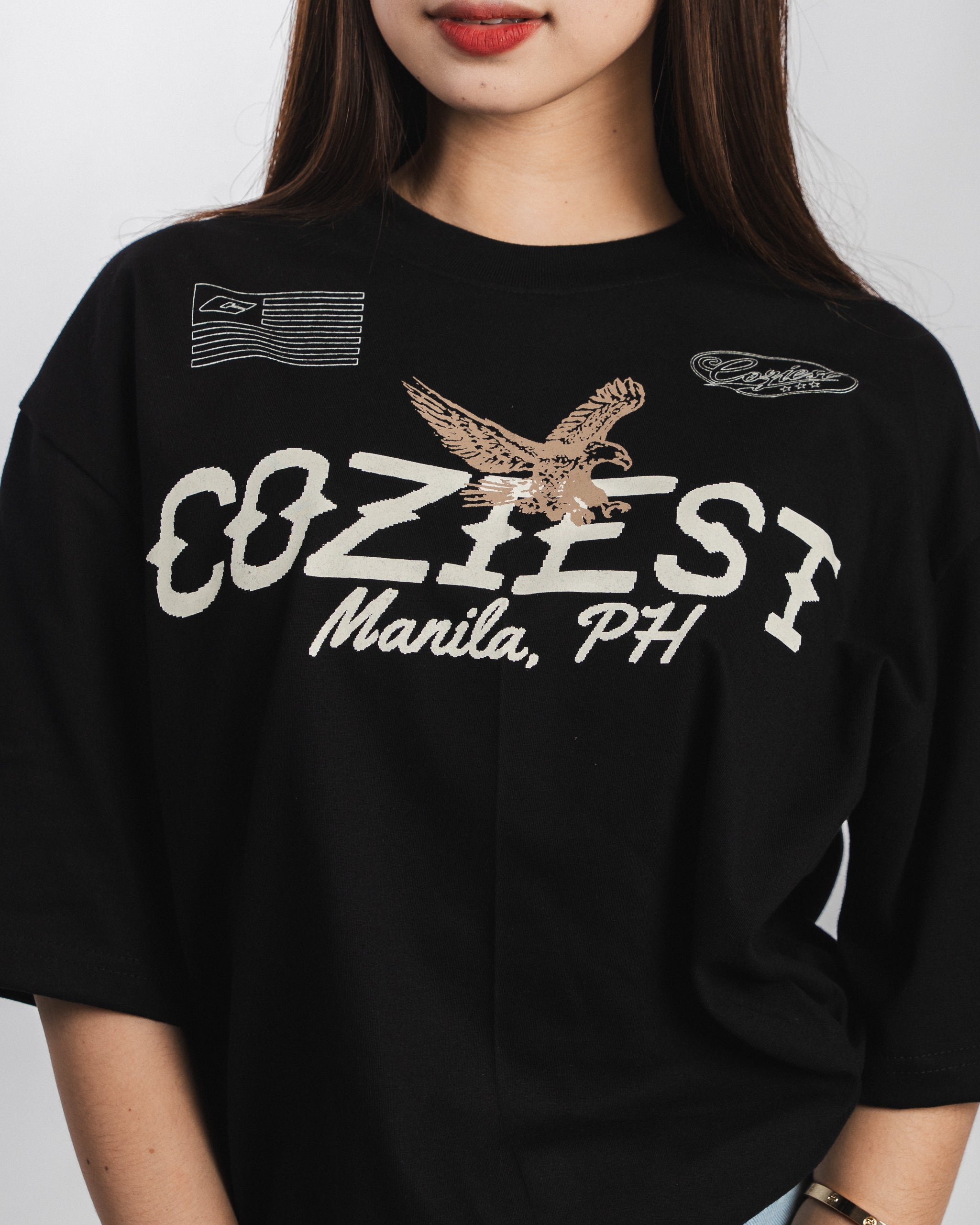 "Wild West" Tee in Black