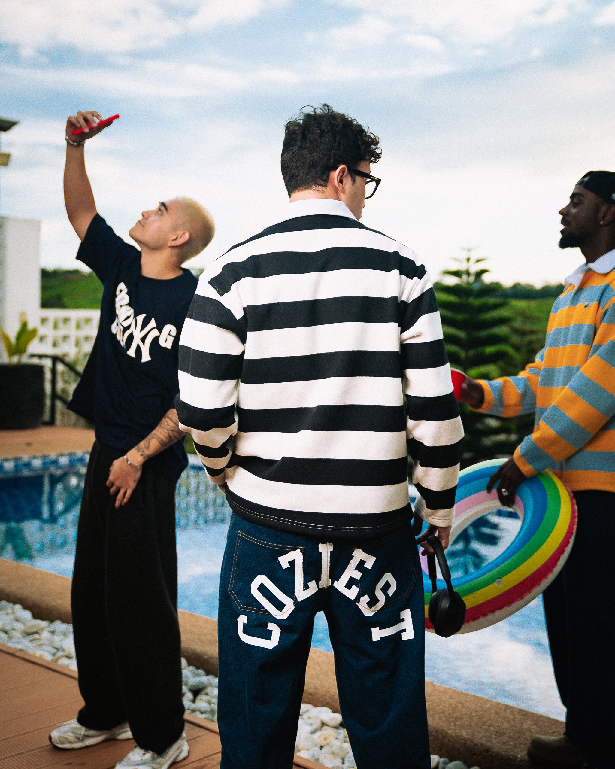 'Mono" Stripes Longsleeve