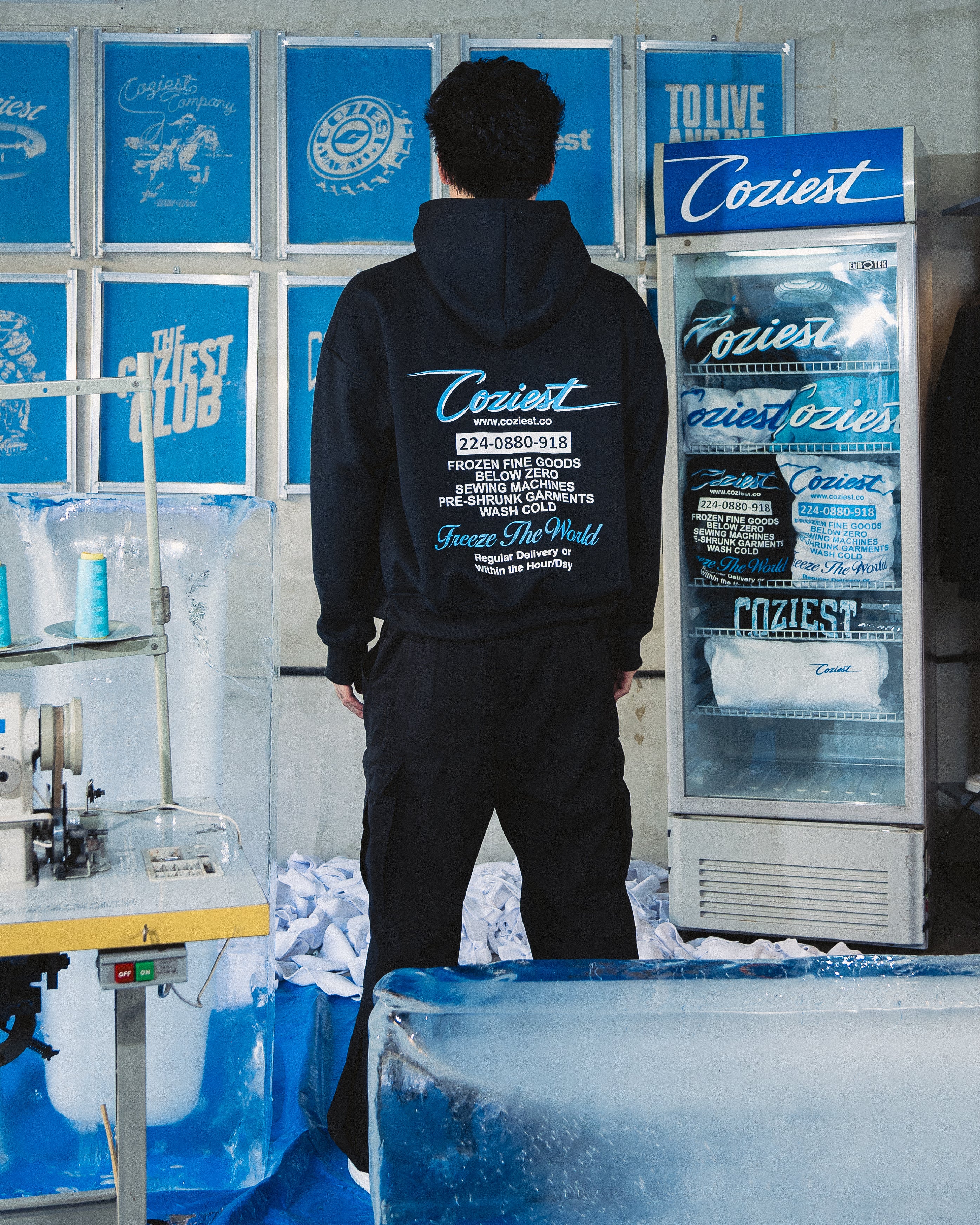 "Dealer OL Logo" Hoodie in Black Colorway