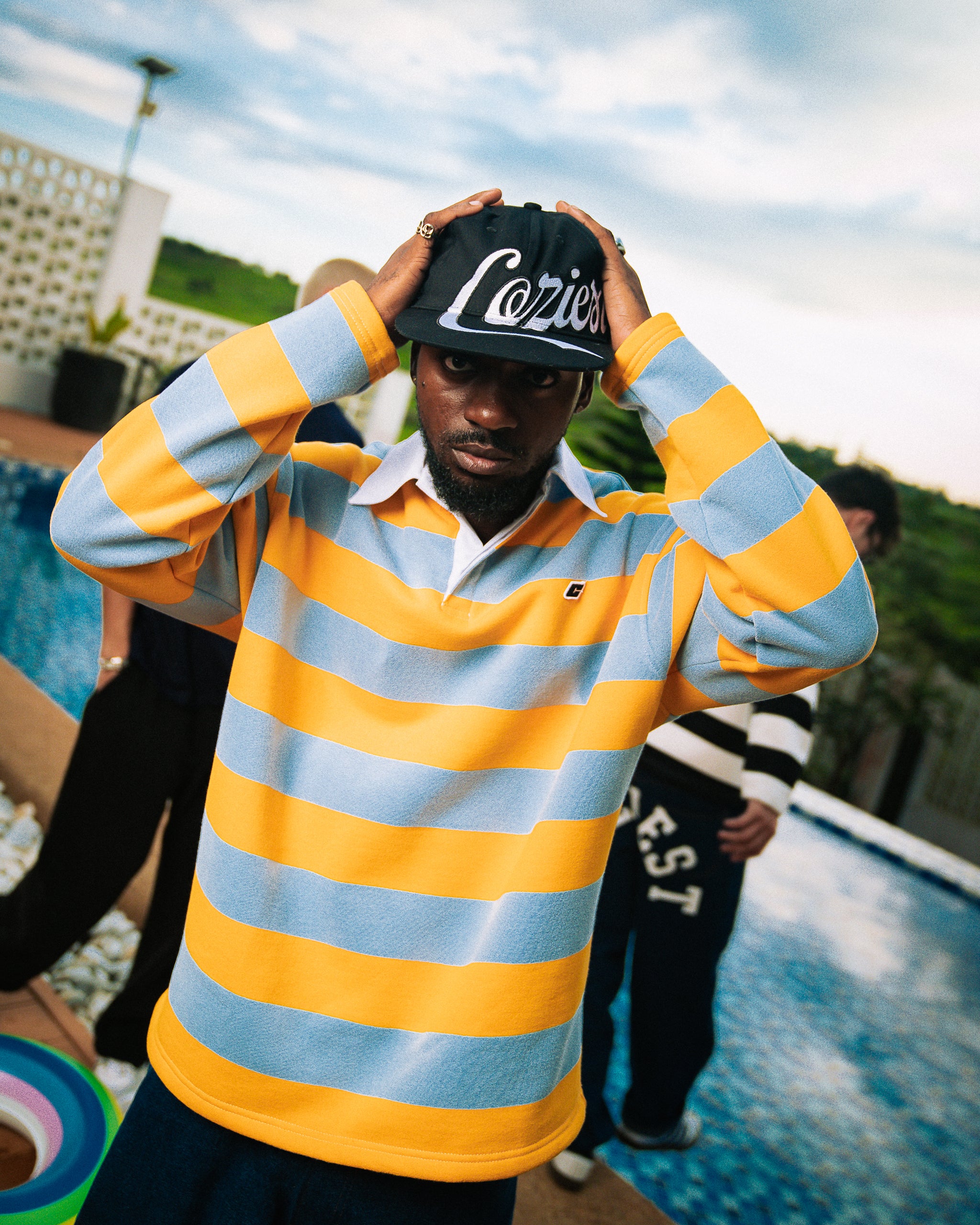 "Kanye" Stripes Long Sleeve