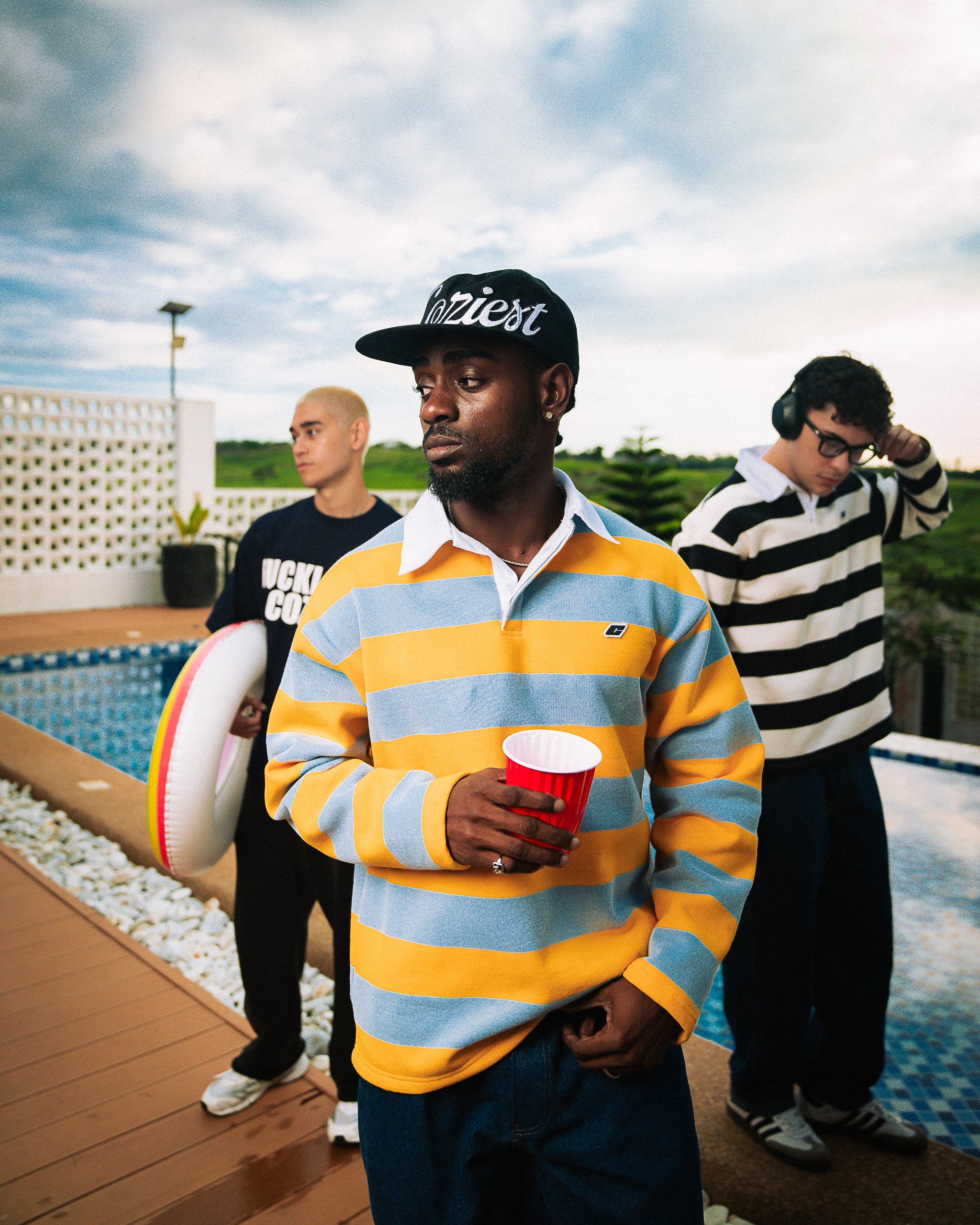 "Kanye" Stripes Long Sleeve