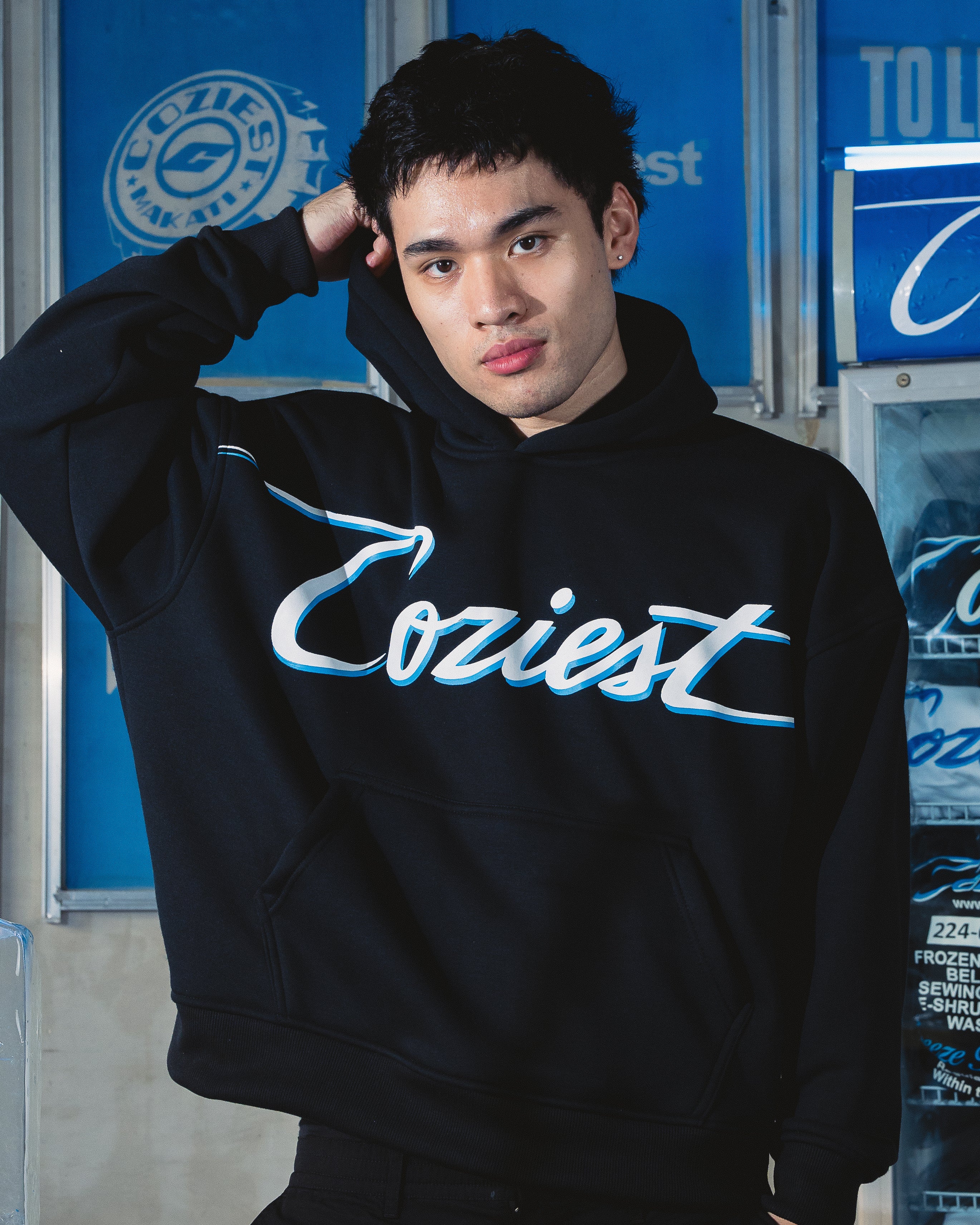 "Dealer OL Logo" Hoodie in Black Colorway