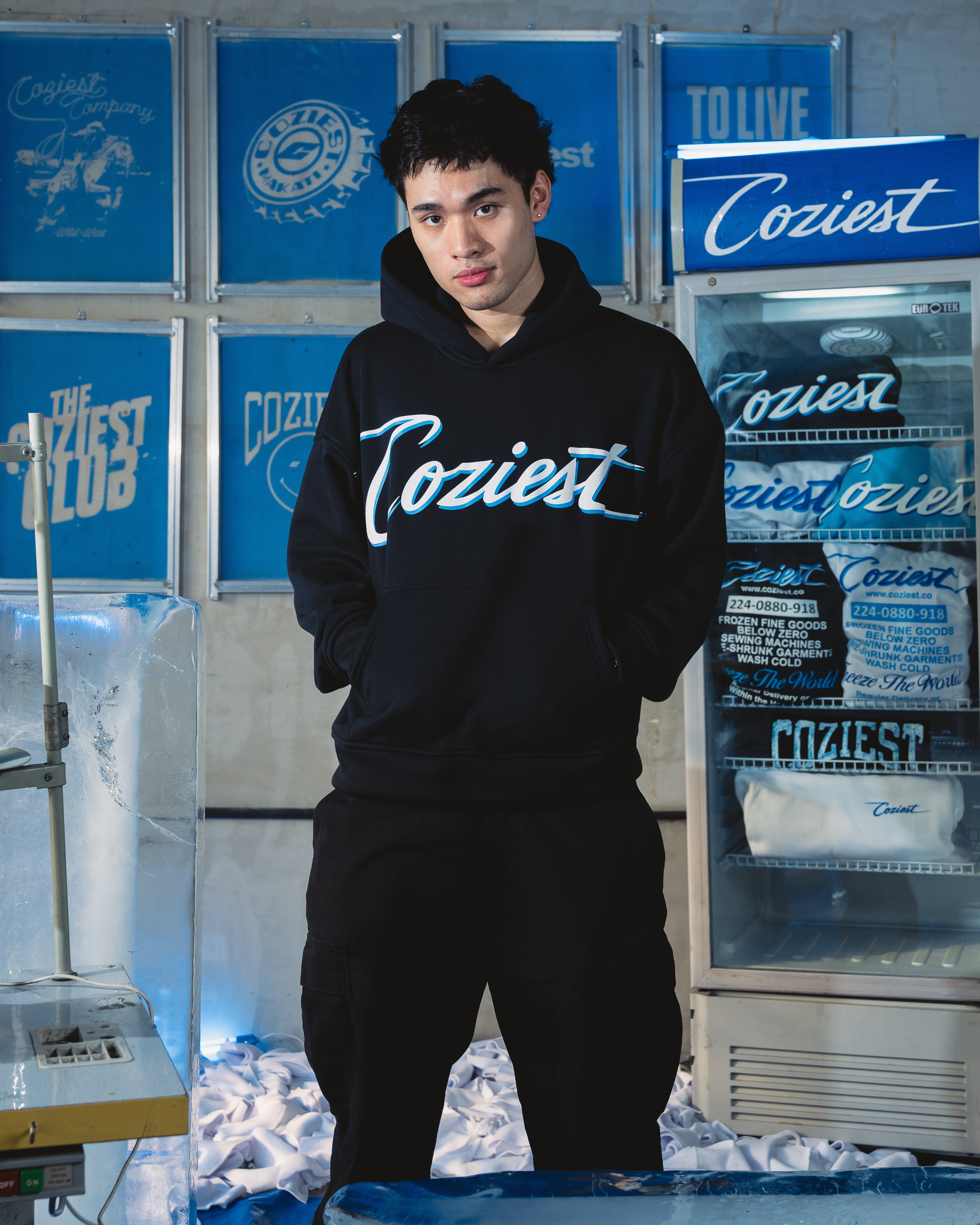 "Dealer OL Logo" Hoodie in Black Colorway
