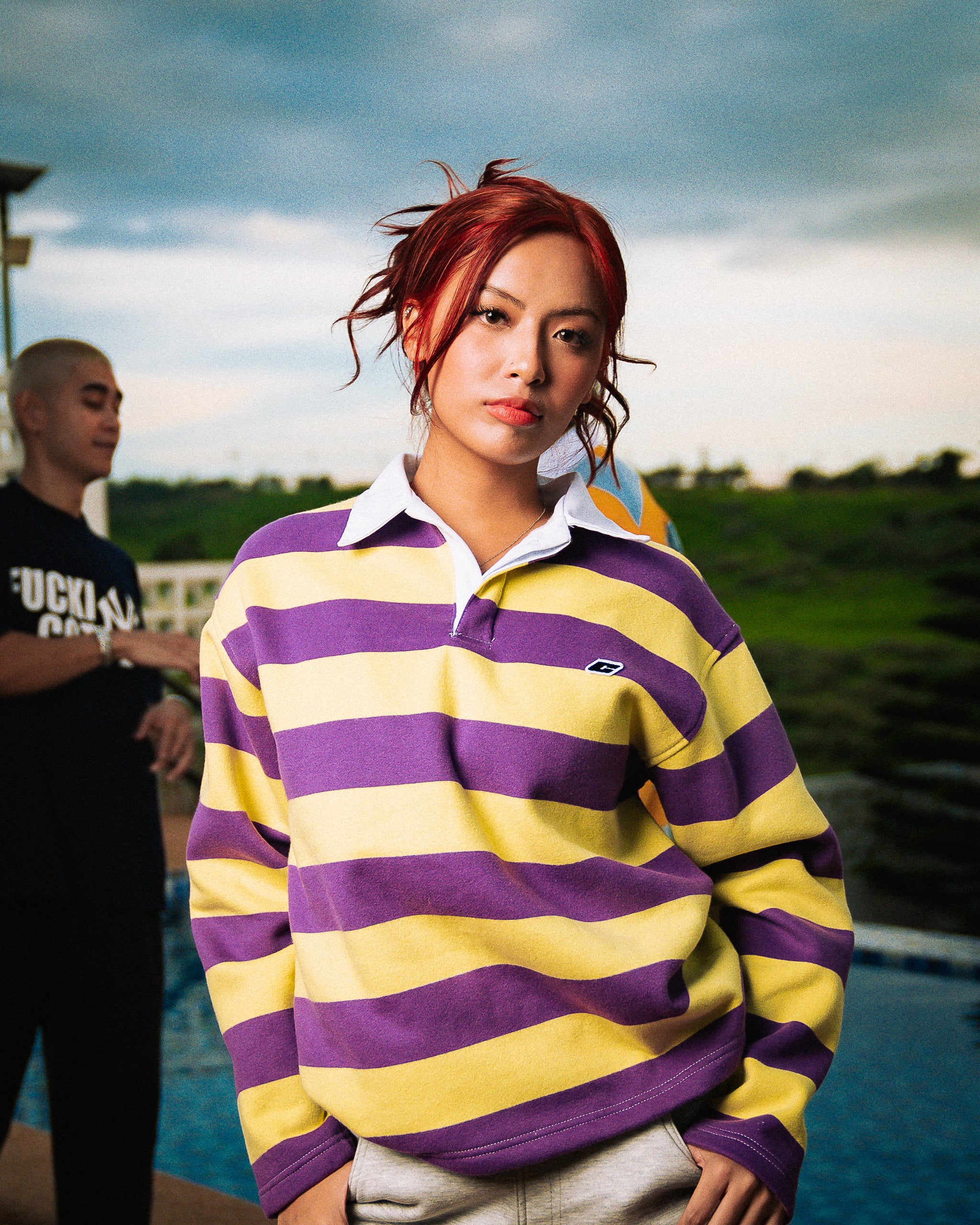 "Ube" Stripes Long Sleeve