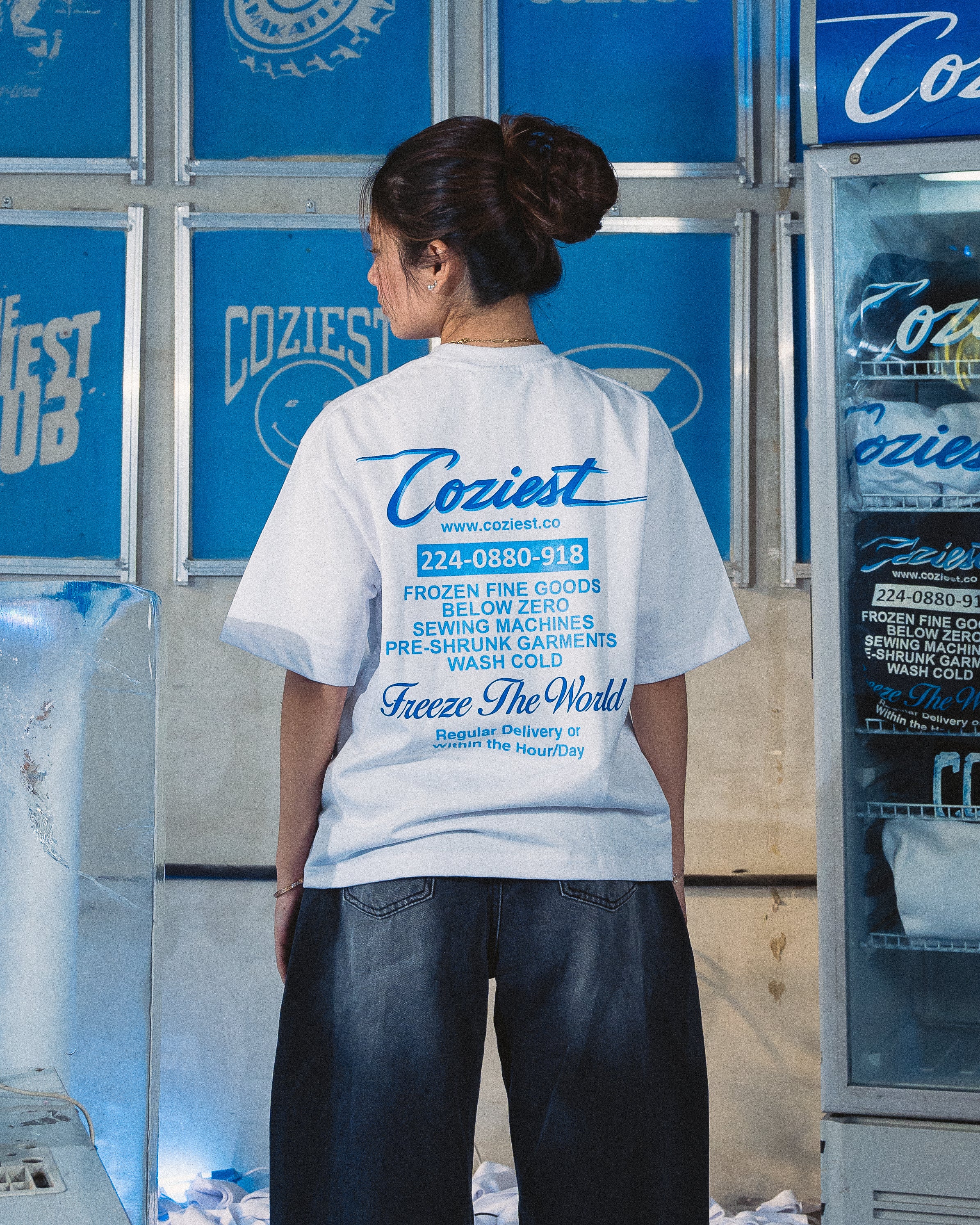 "Dealer Logo" Tee in White Colorway