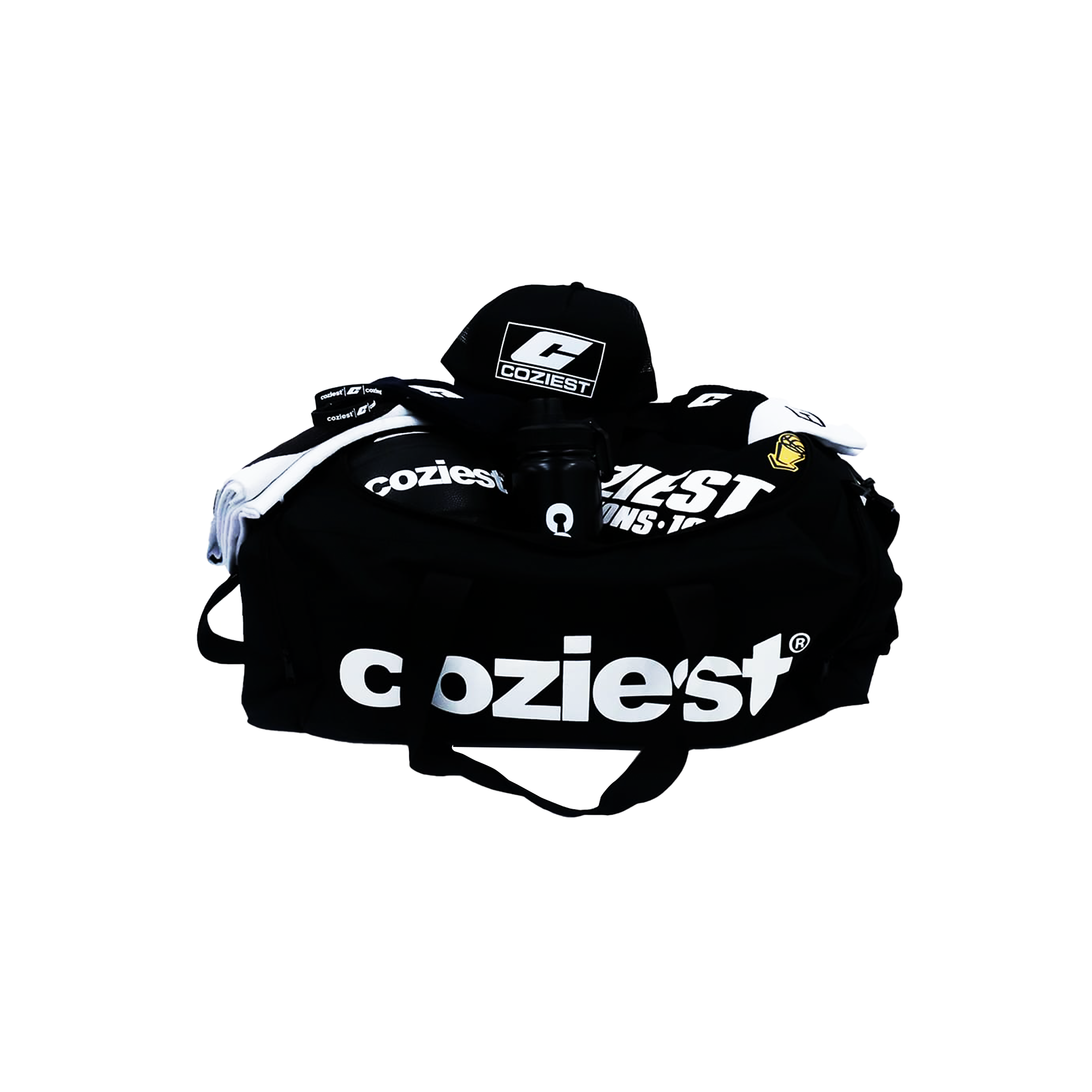 "Basketball Diaries" Duffel Bag in Black Colorway