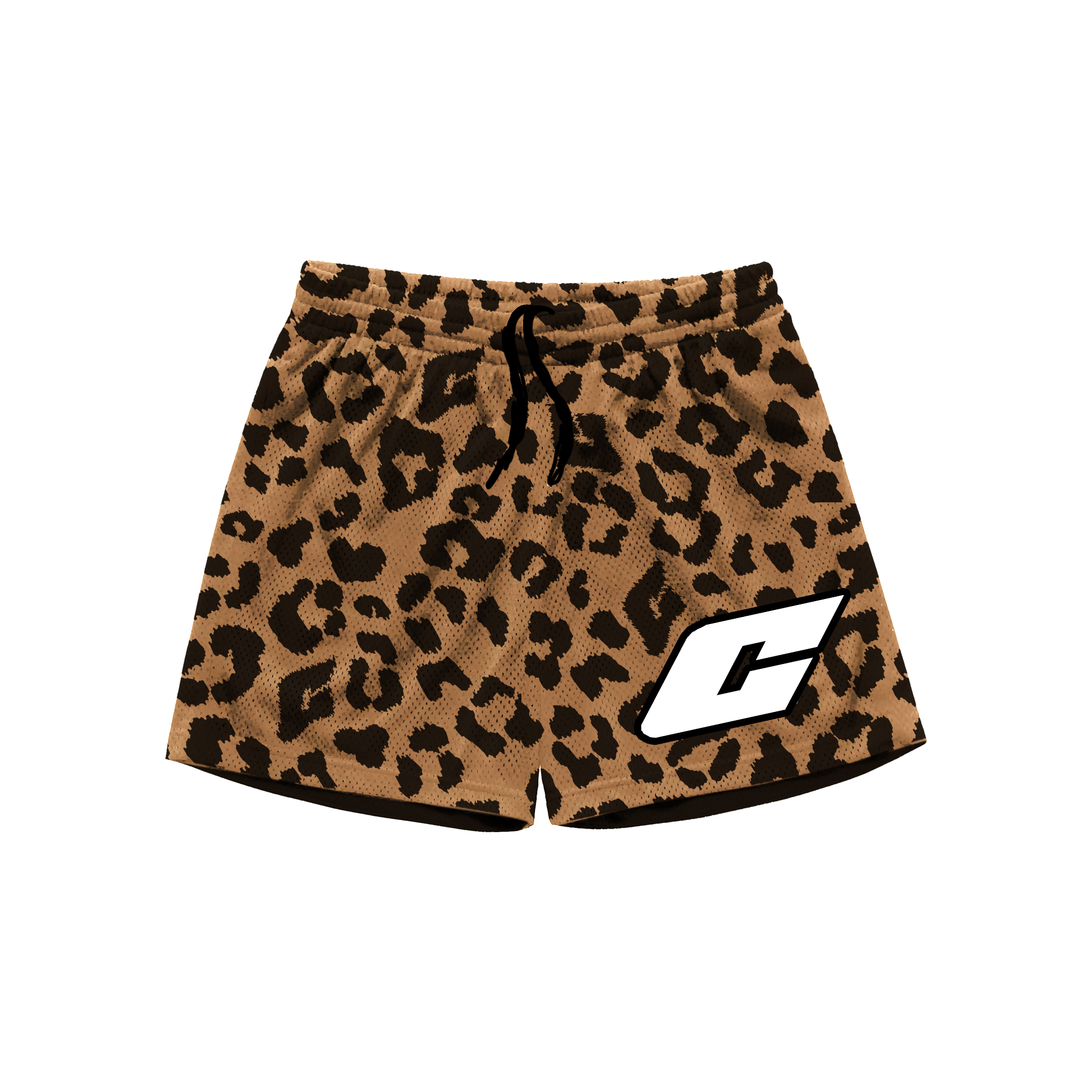 "Leopard" Mesh Shorts