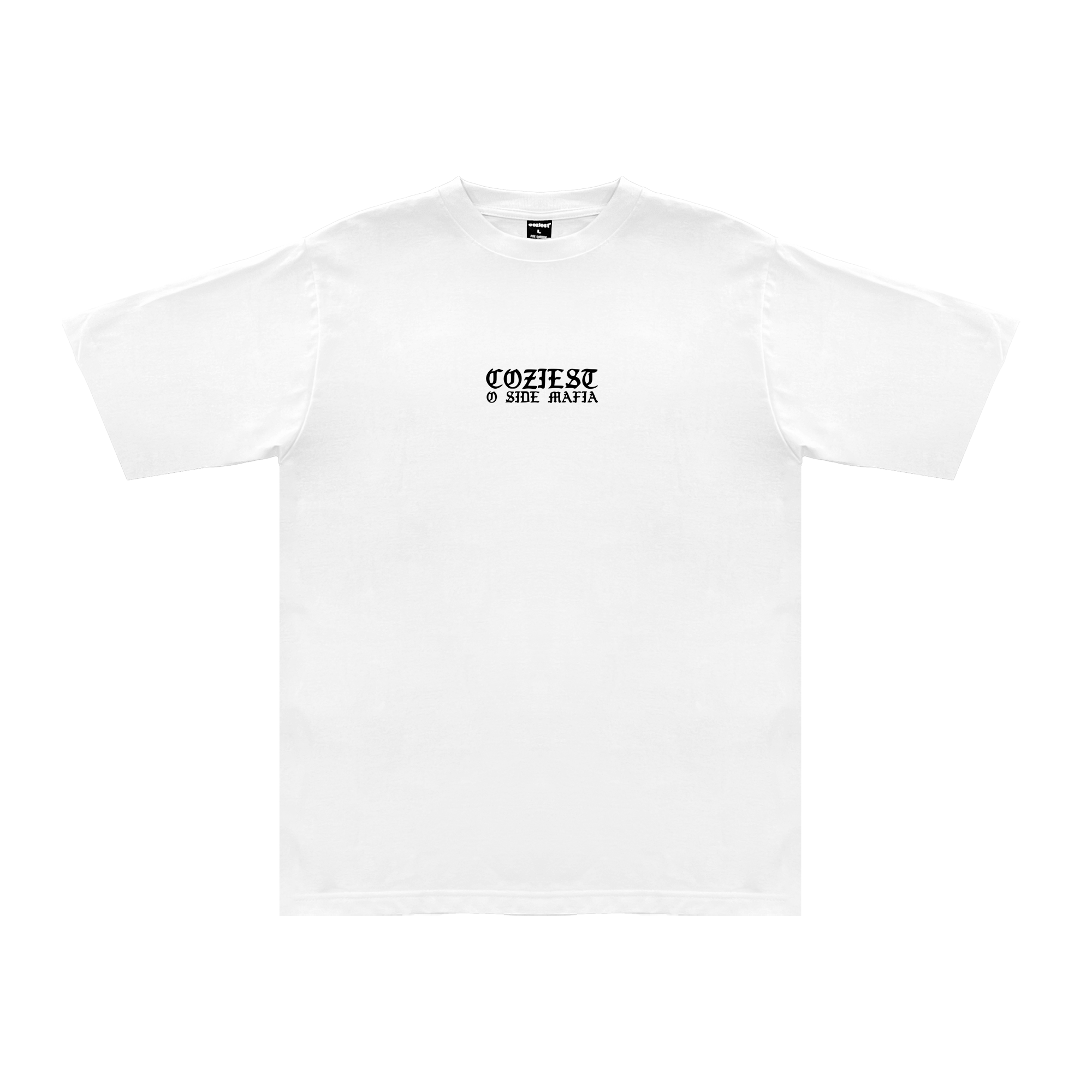 "Billboard" Tee in White Colorway