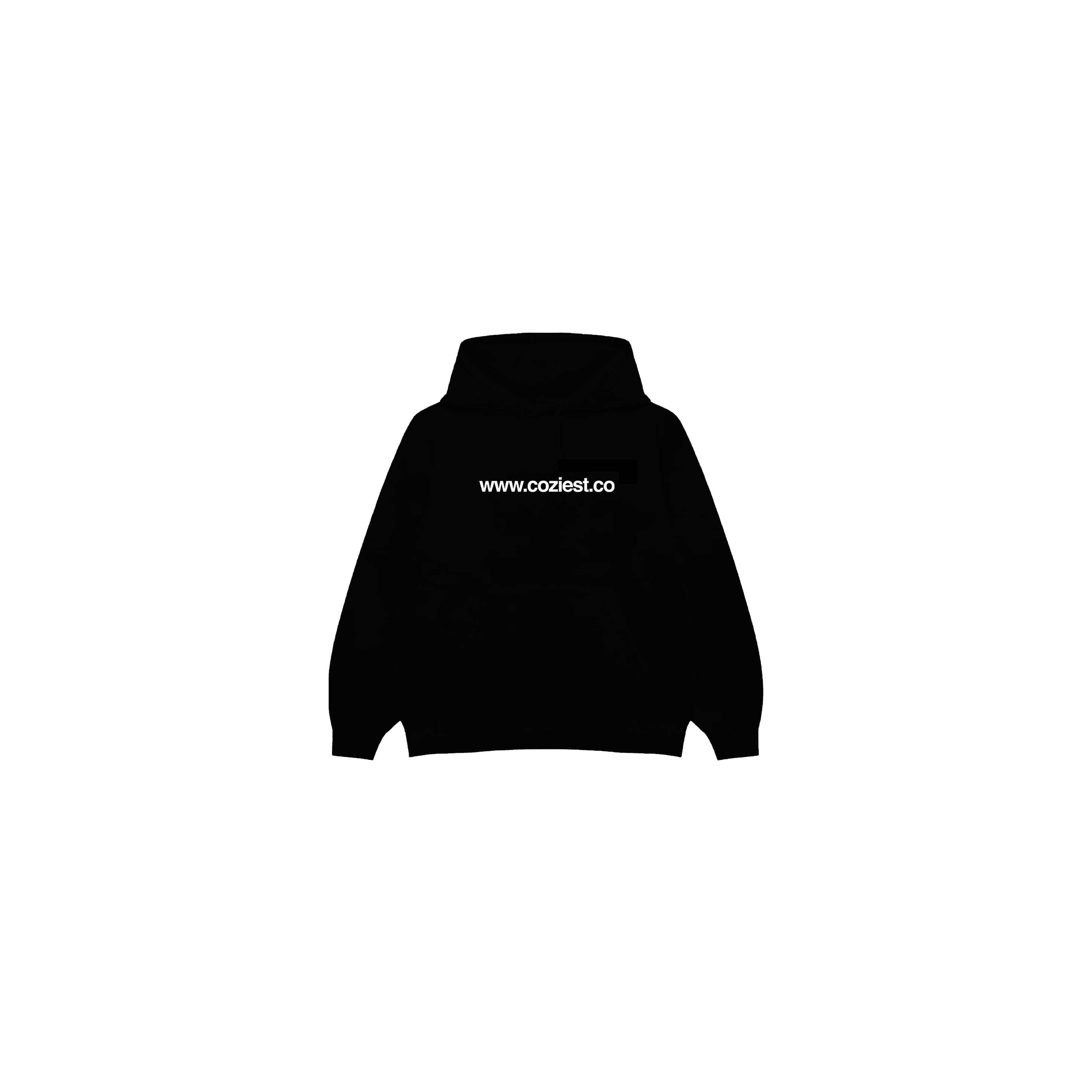 "www" Hoodie in Black Colorway