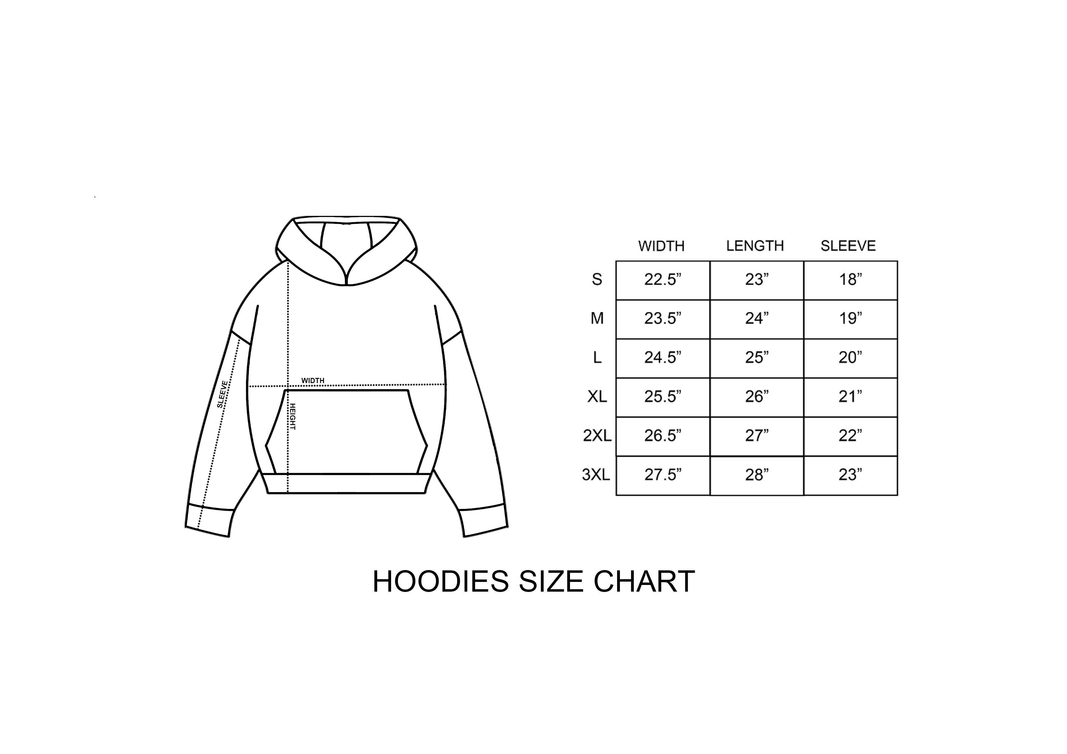 “Casper” Hoodie in Blue Colorway