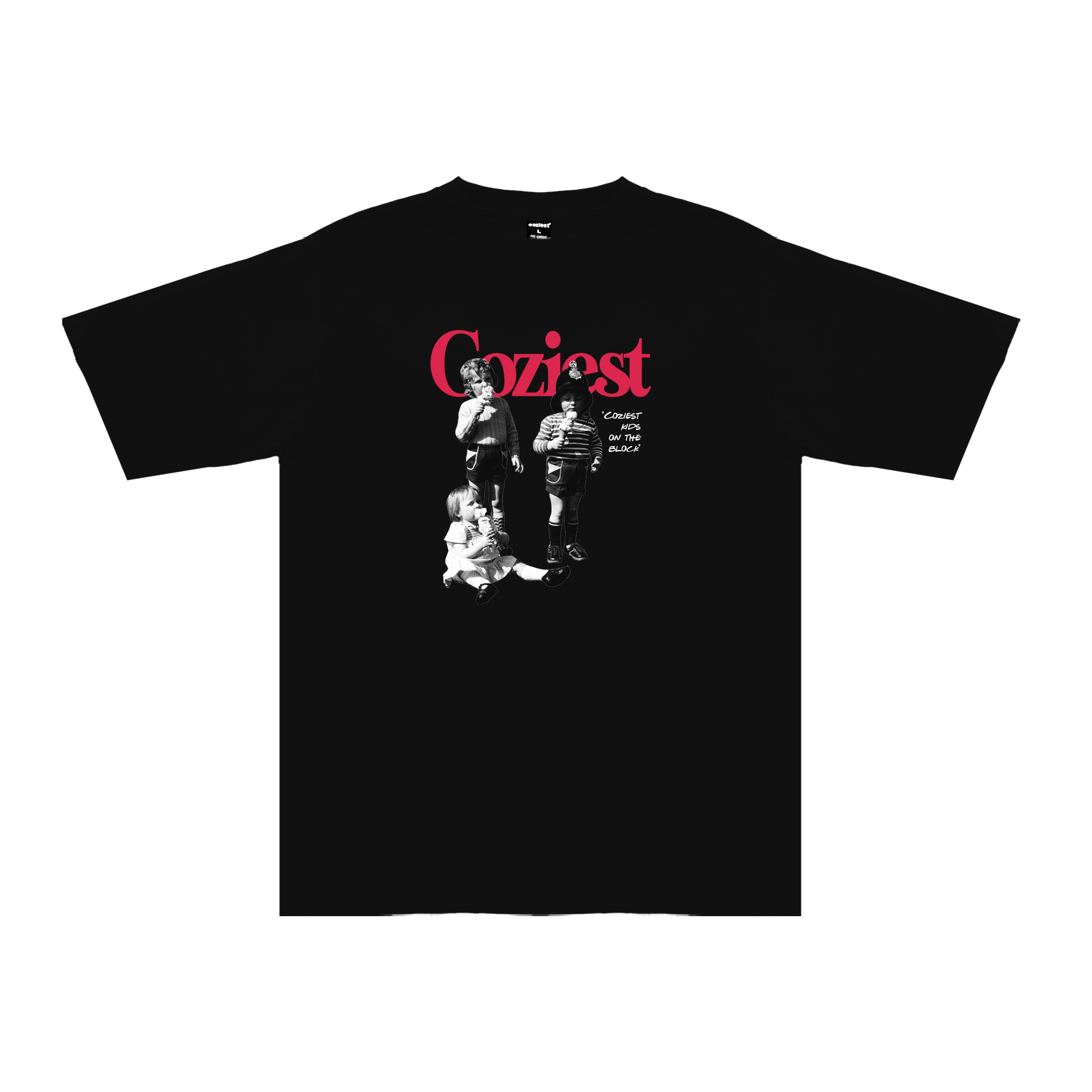 "Kids" Tee in Black Colorway